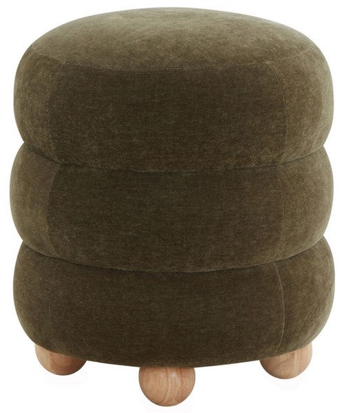 Dark Olive Green / Natural