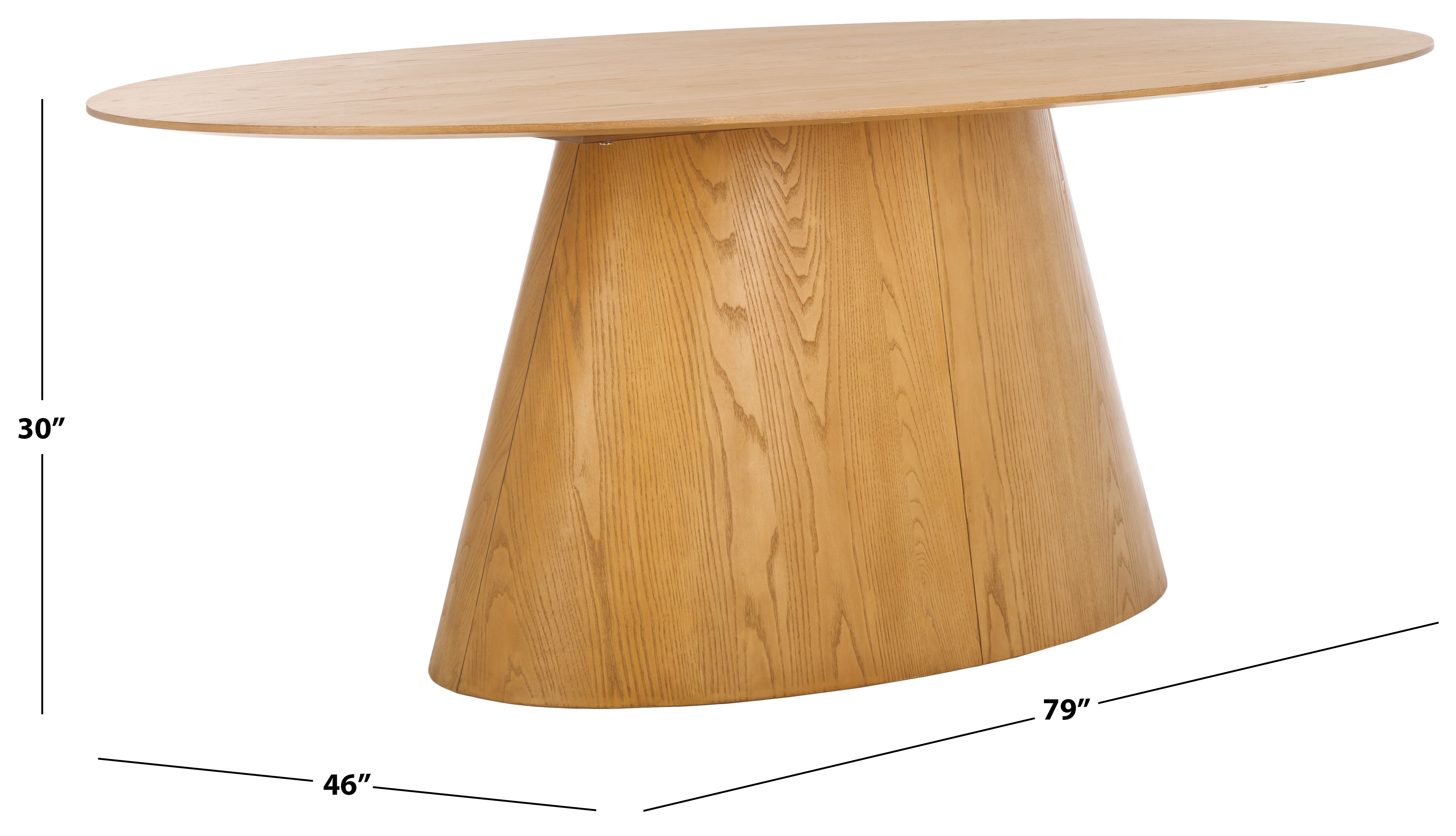Owyn Oval Wood Dining Table | Safavieh Couture - SFV7237