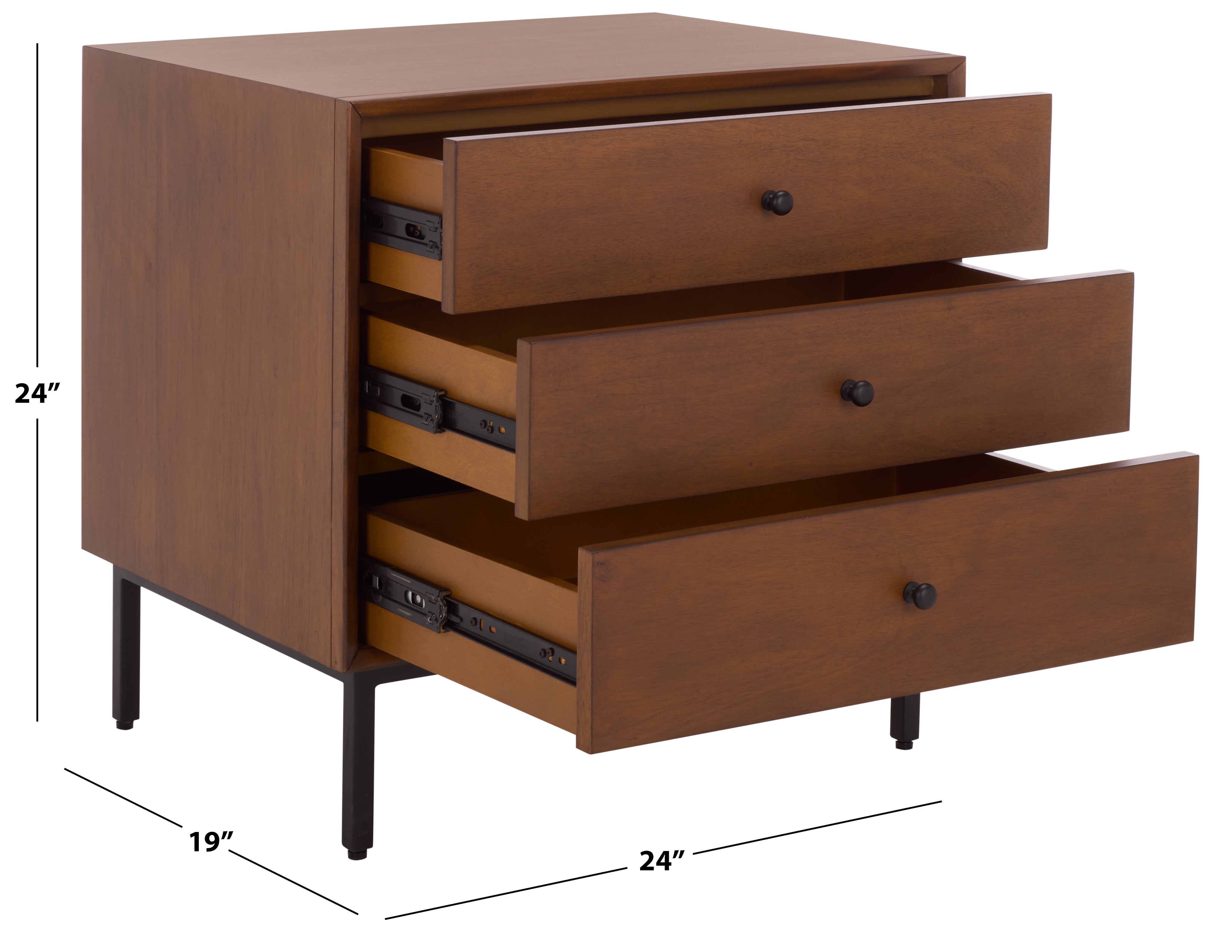 WALNUT / BLACK