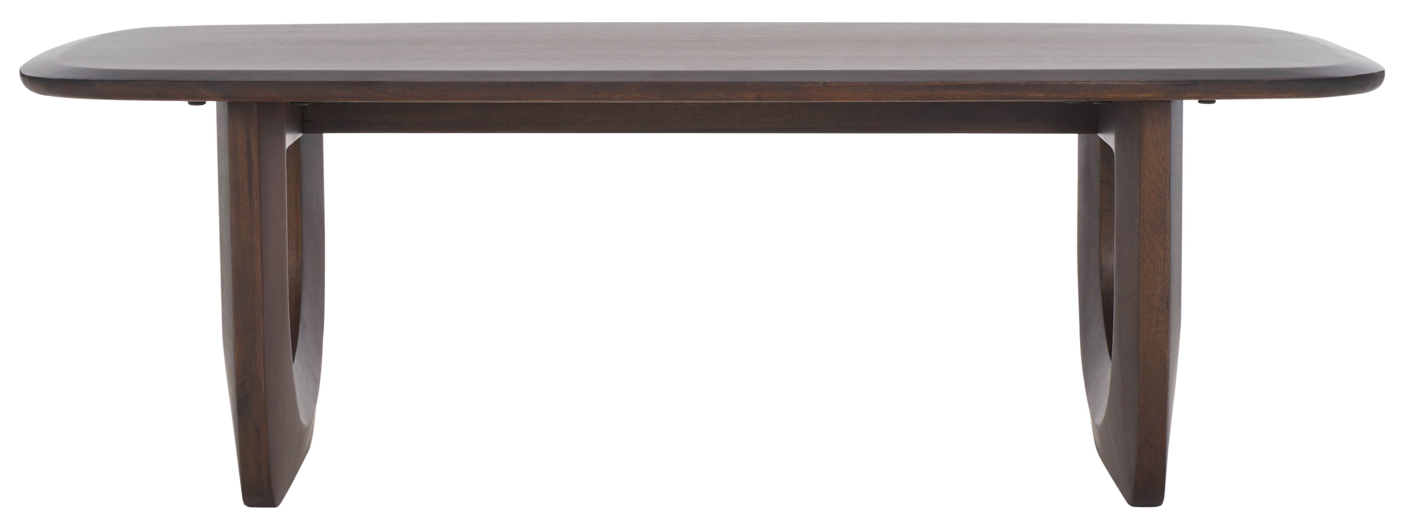 Safavieh Couture Cassiette Wood Coffee Table, SFV8303 - Walnut