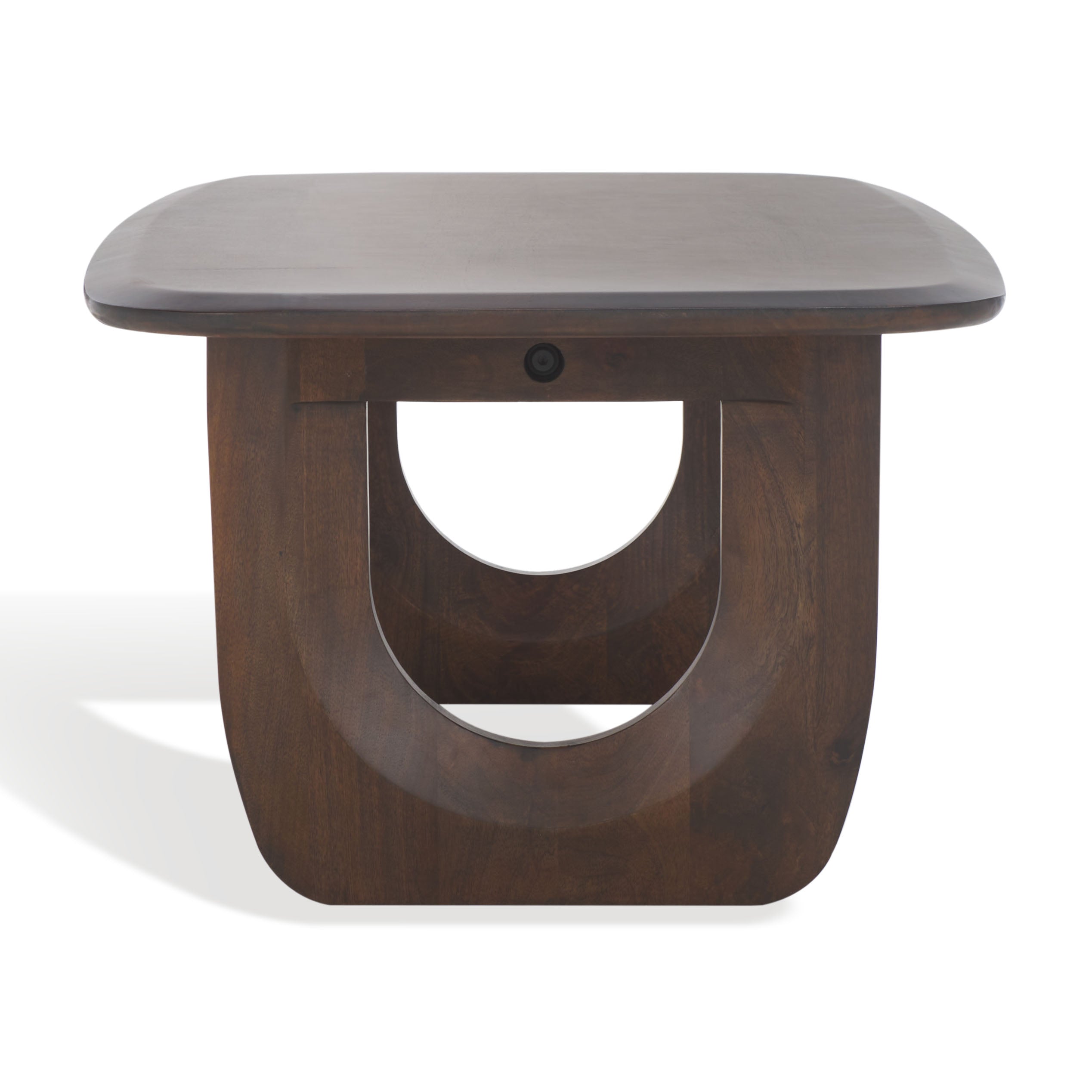 Safavieh Couture Cassiette Wood Coffee Table, SFV8303 - Walnut