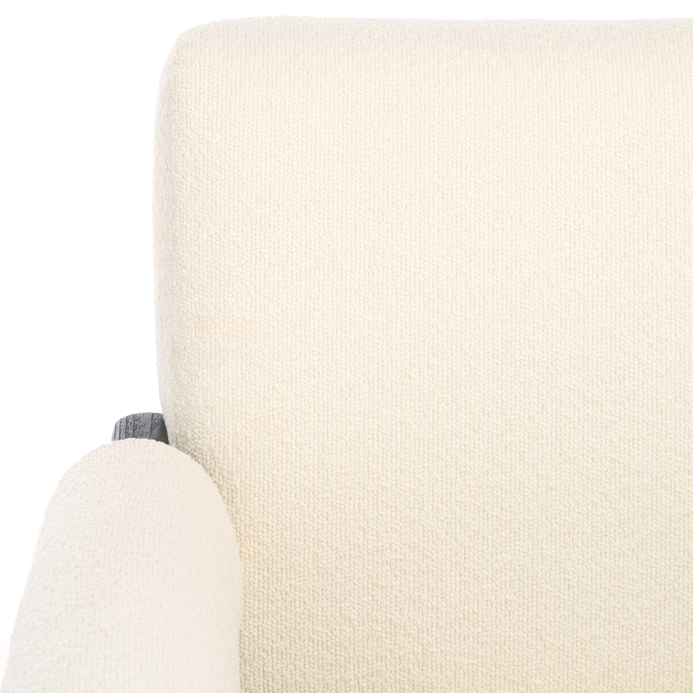 safavieh couture billie boucle accent chair, SFV9100 - Black