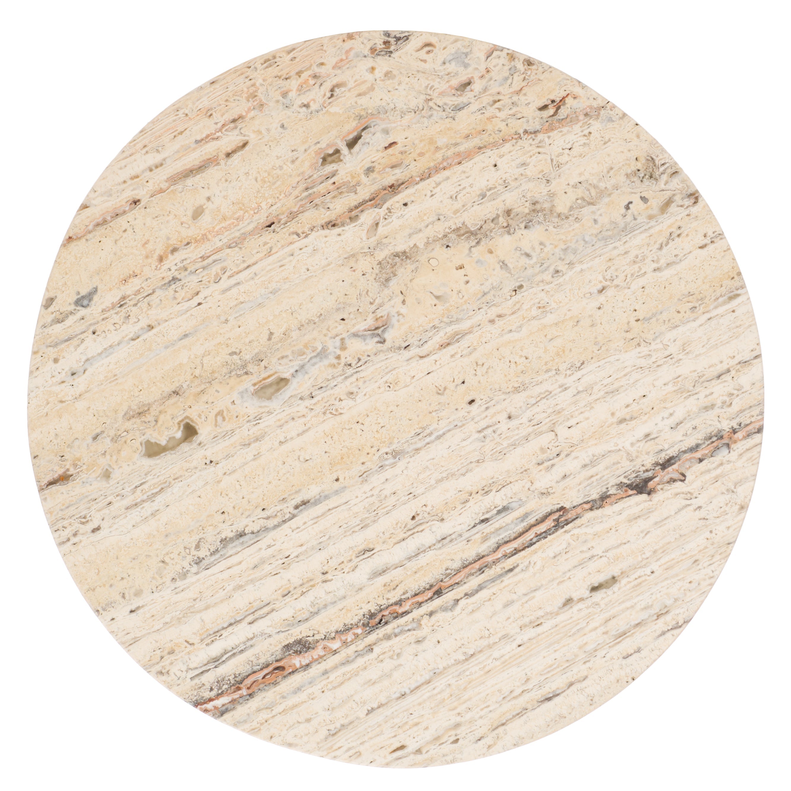 Travertine / Brown - Travertine / Black