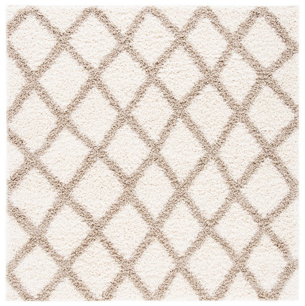 Dallas 258 Shag Rug | Safavieh - SGDS258 - Ivory / Beige