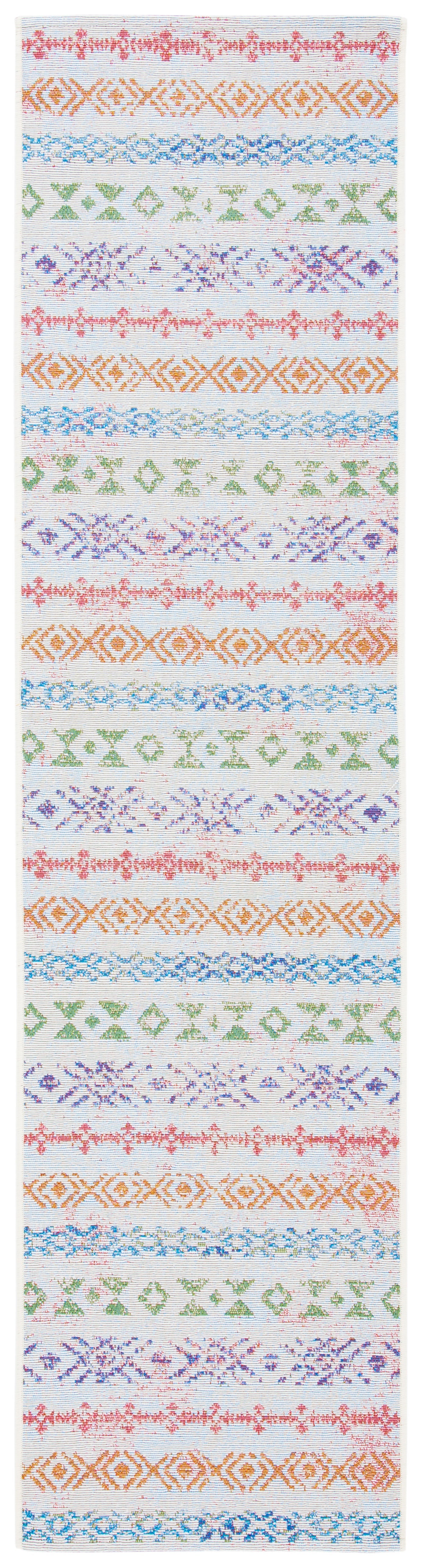 Ivory / Blue