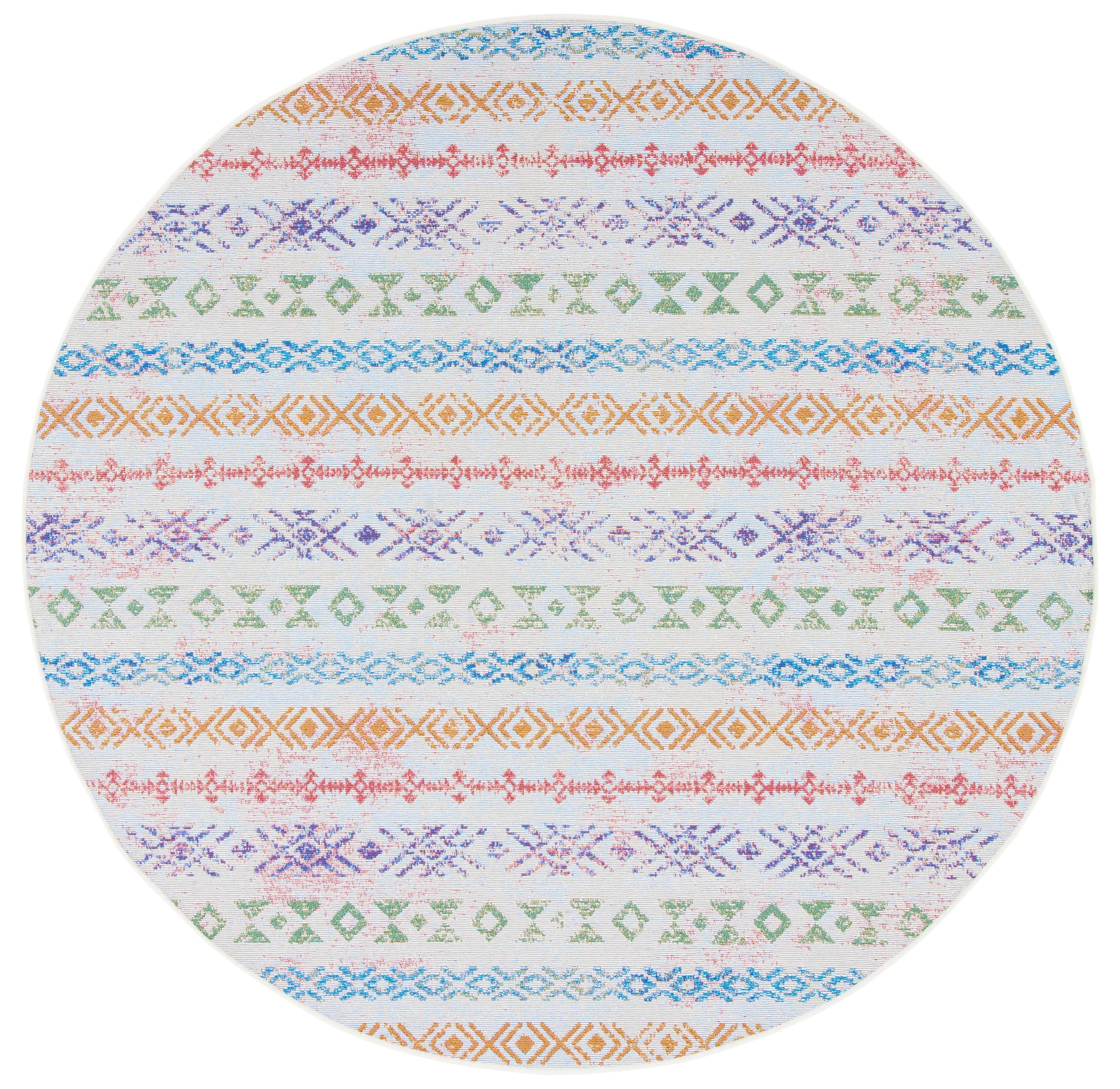 Ivory / Blue
