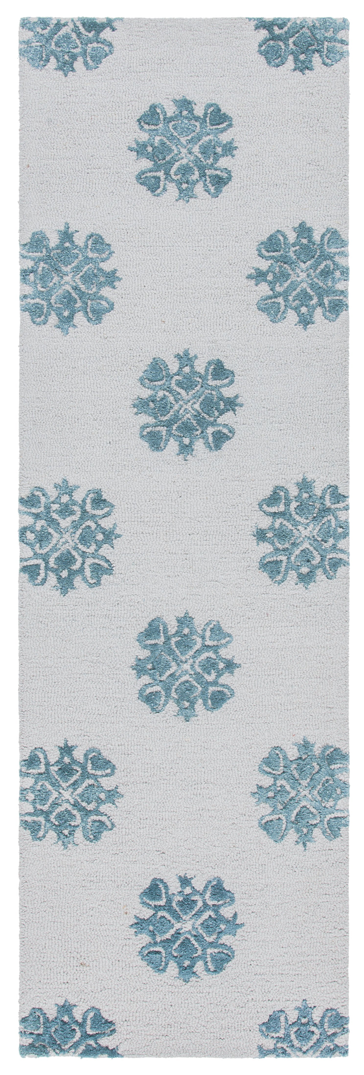 Ivory / Light Blue