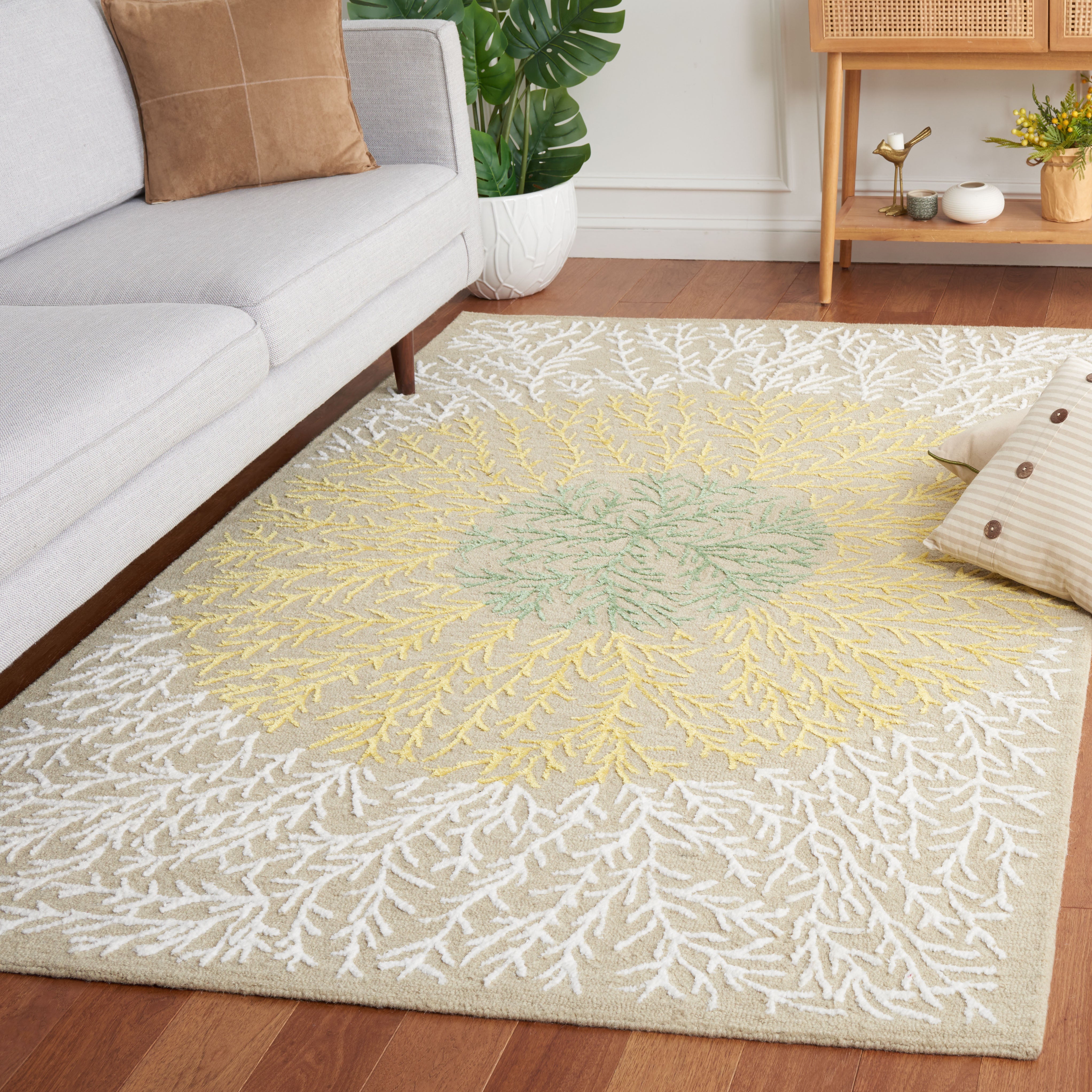 Beige / Yellow