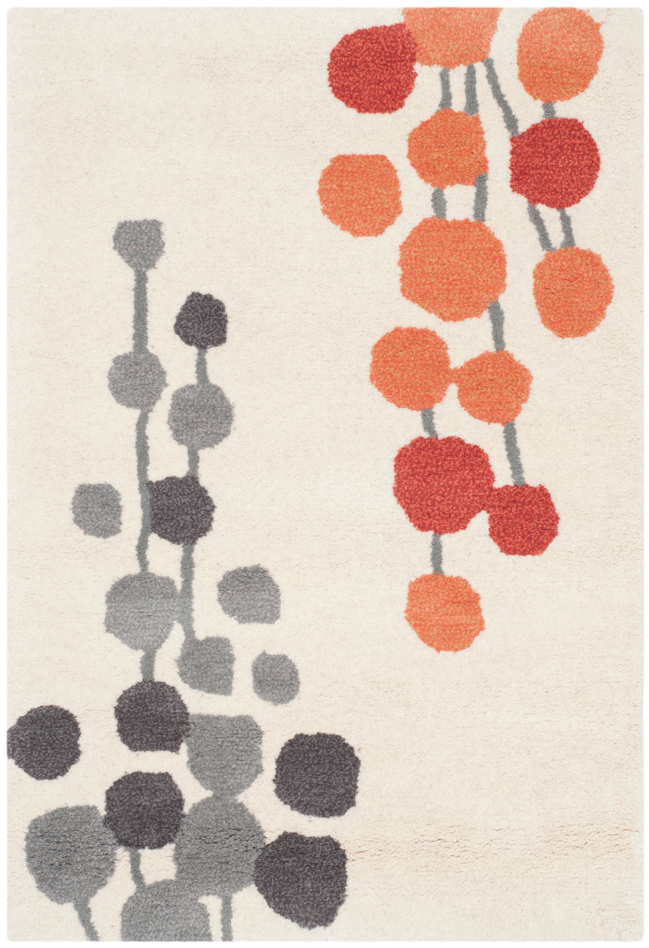 Beige / Orange