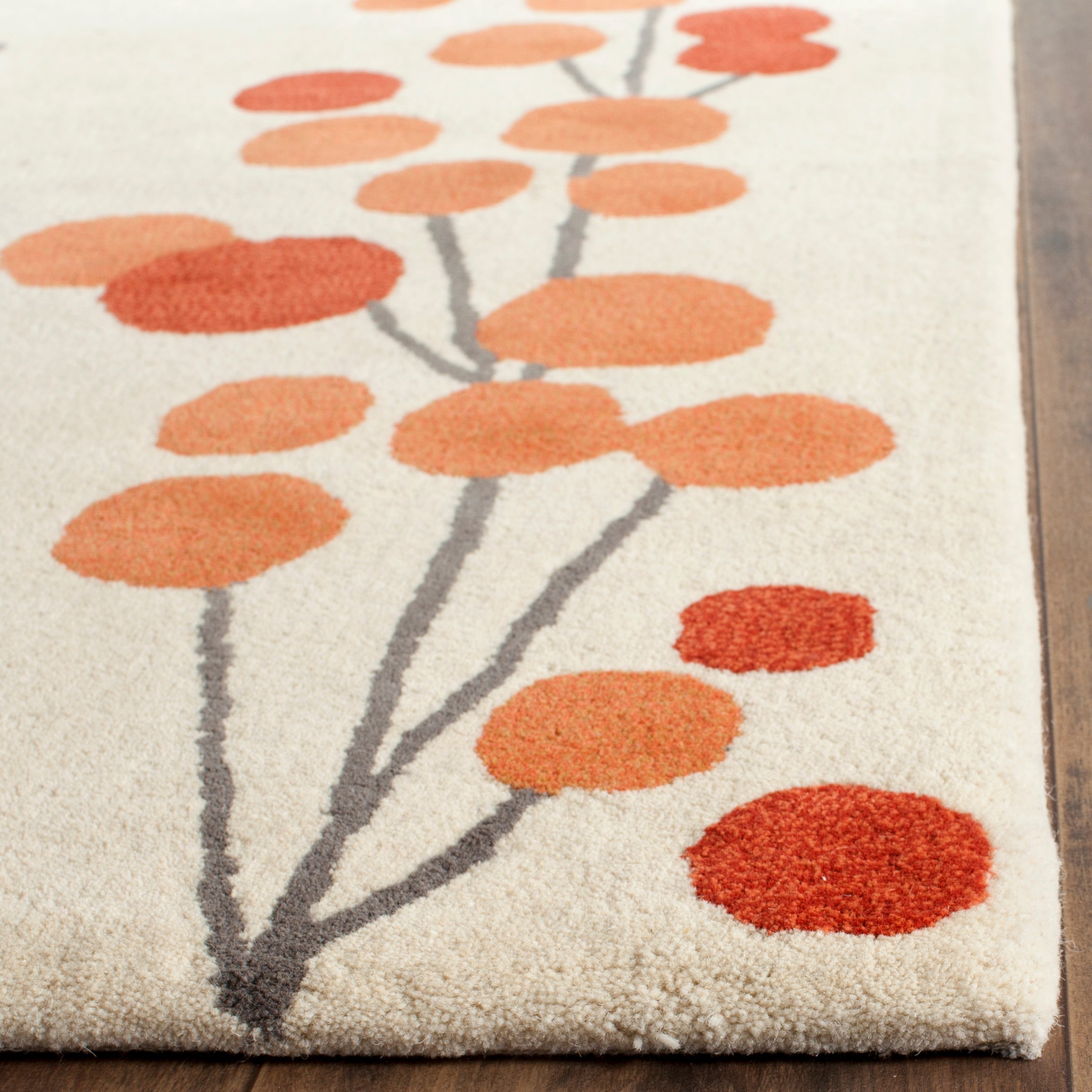 Beige / Orange