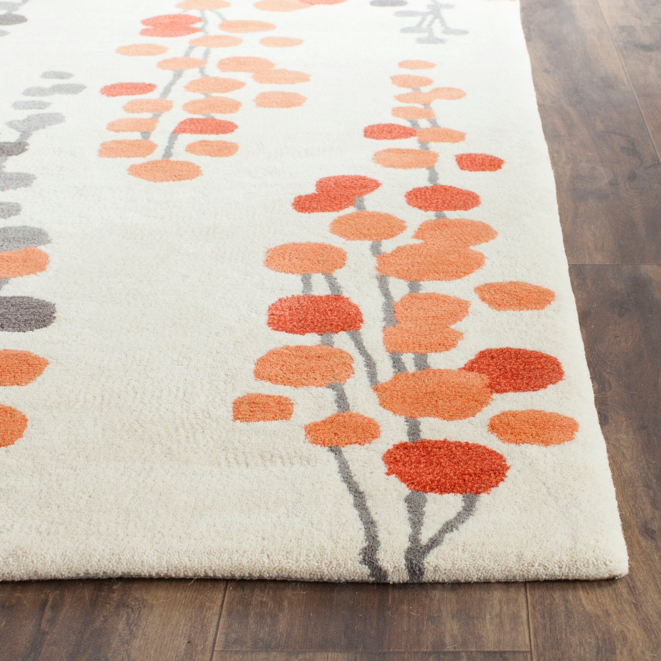 Beige / Orange