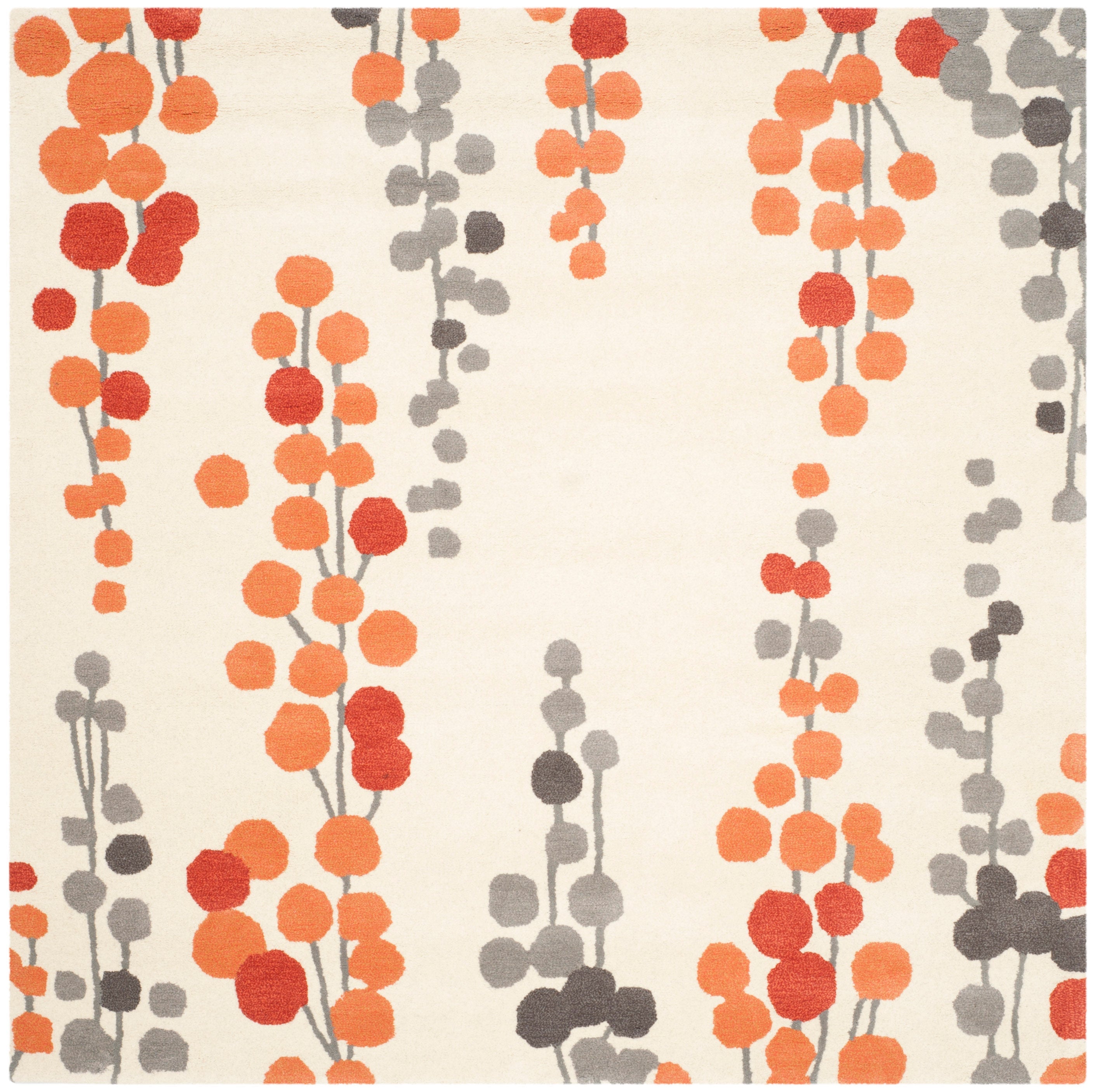 Beige / Orange
