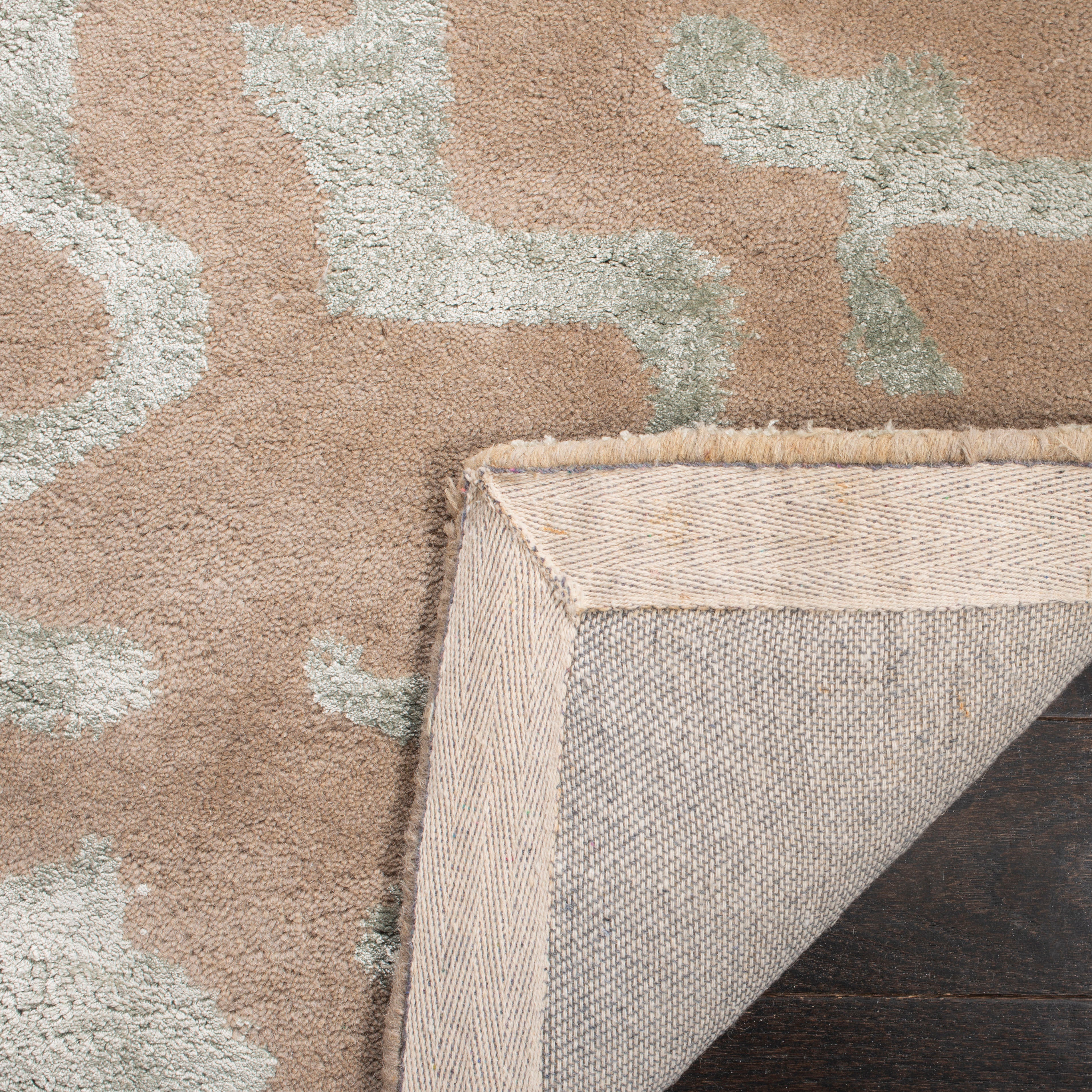 Taupe / Light Blue