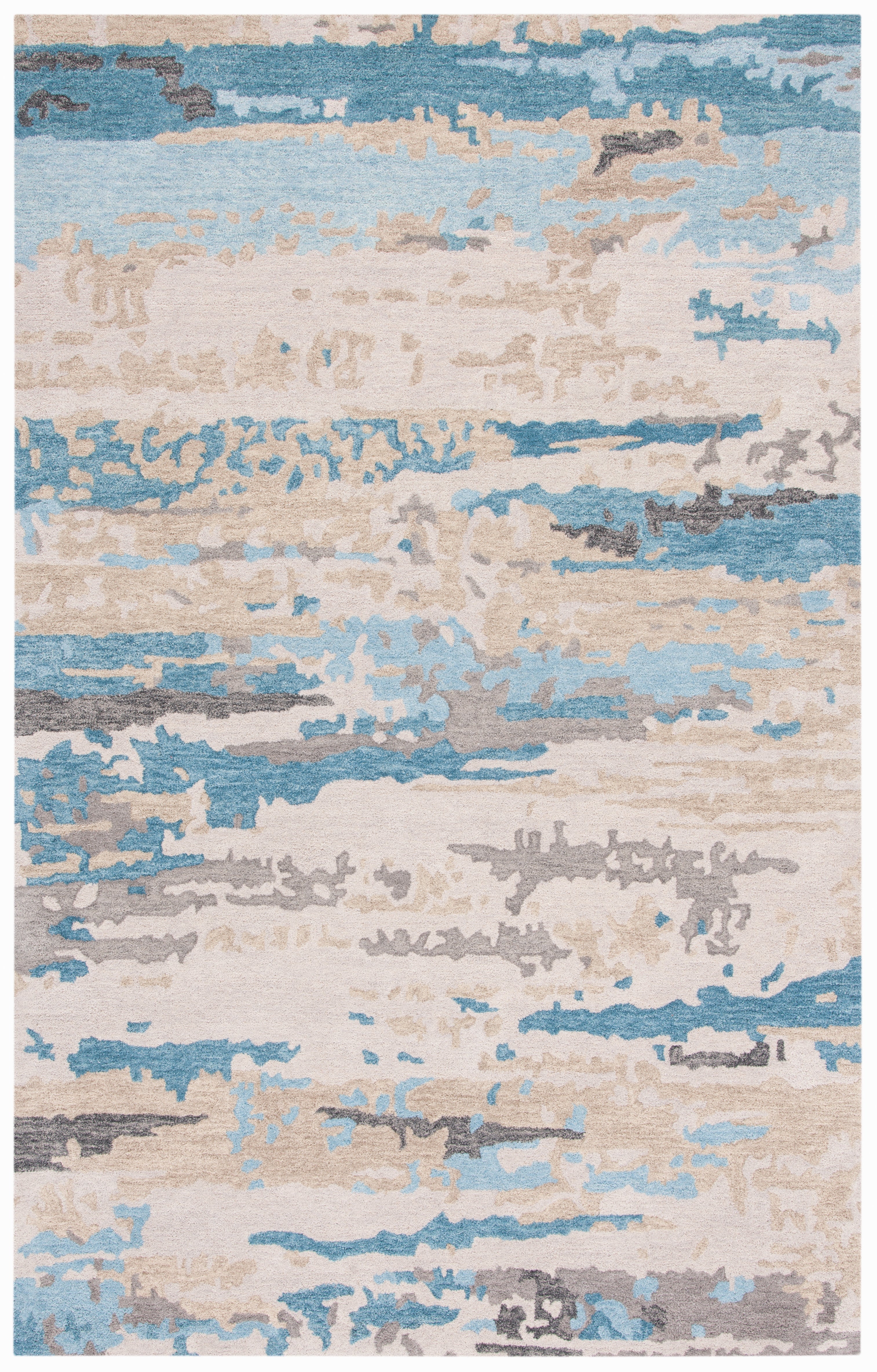 Beige / Blue