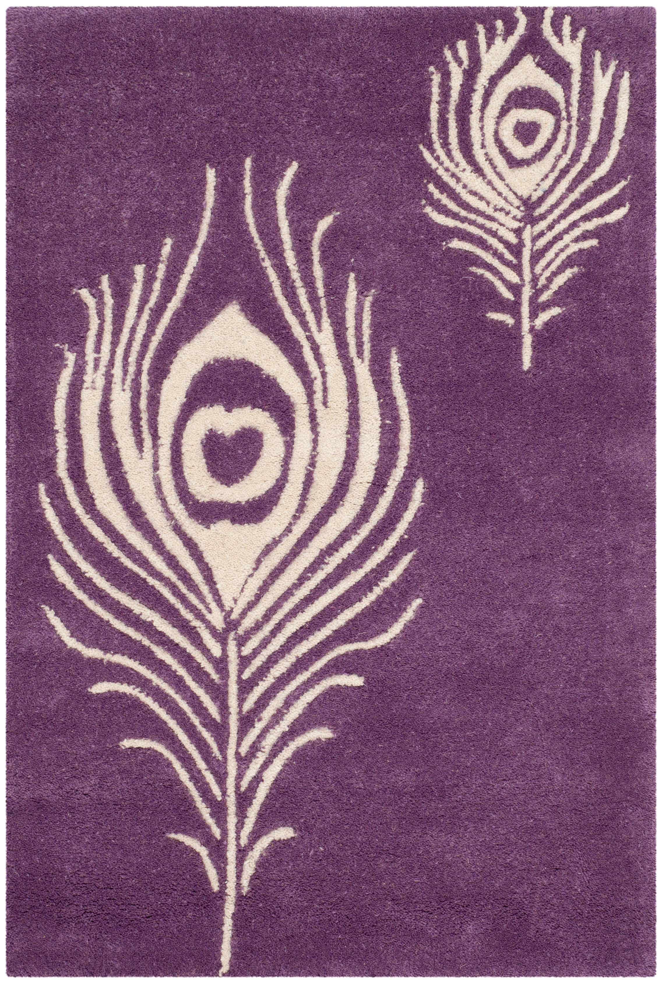 Purple / Ivory