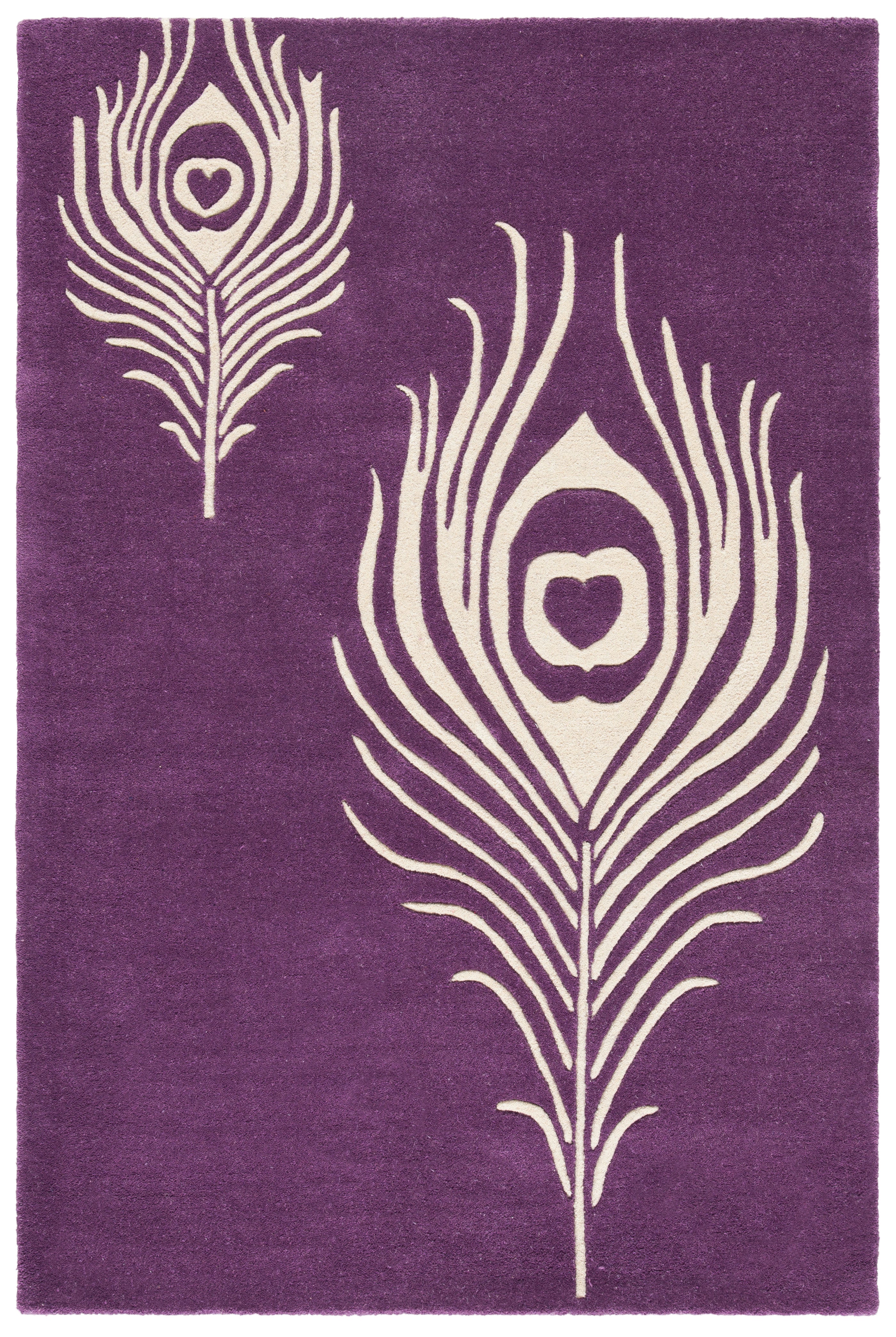 Purple / Ivory
