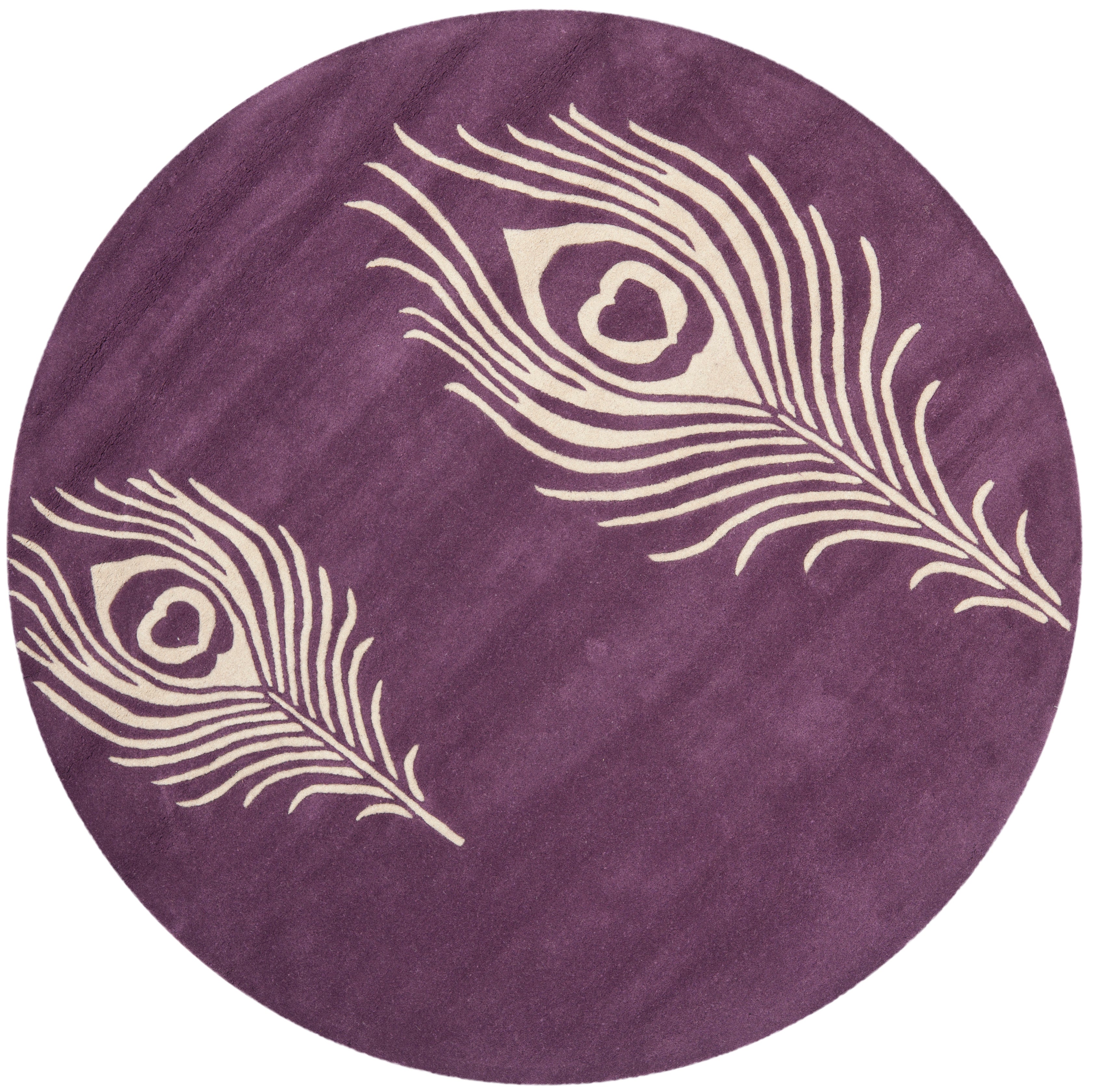Purple / Ivory