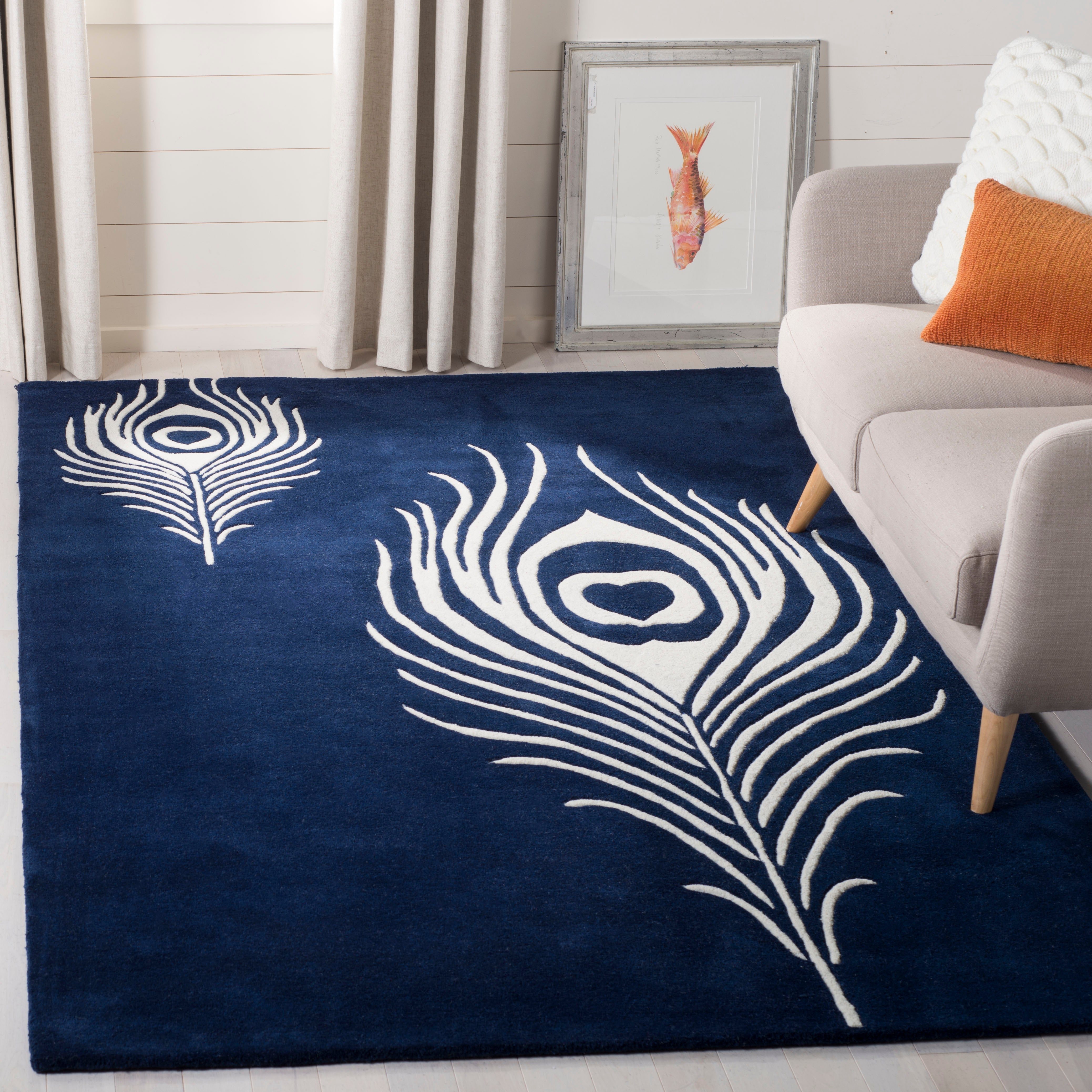 Navy / Ivory