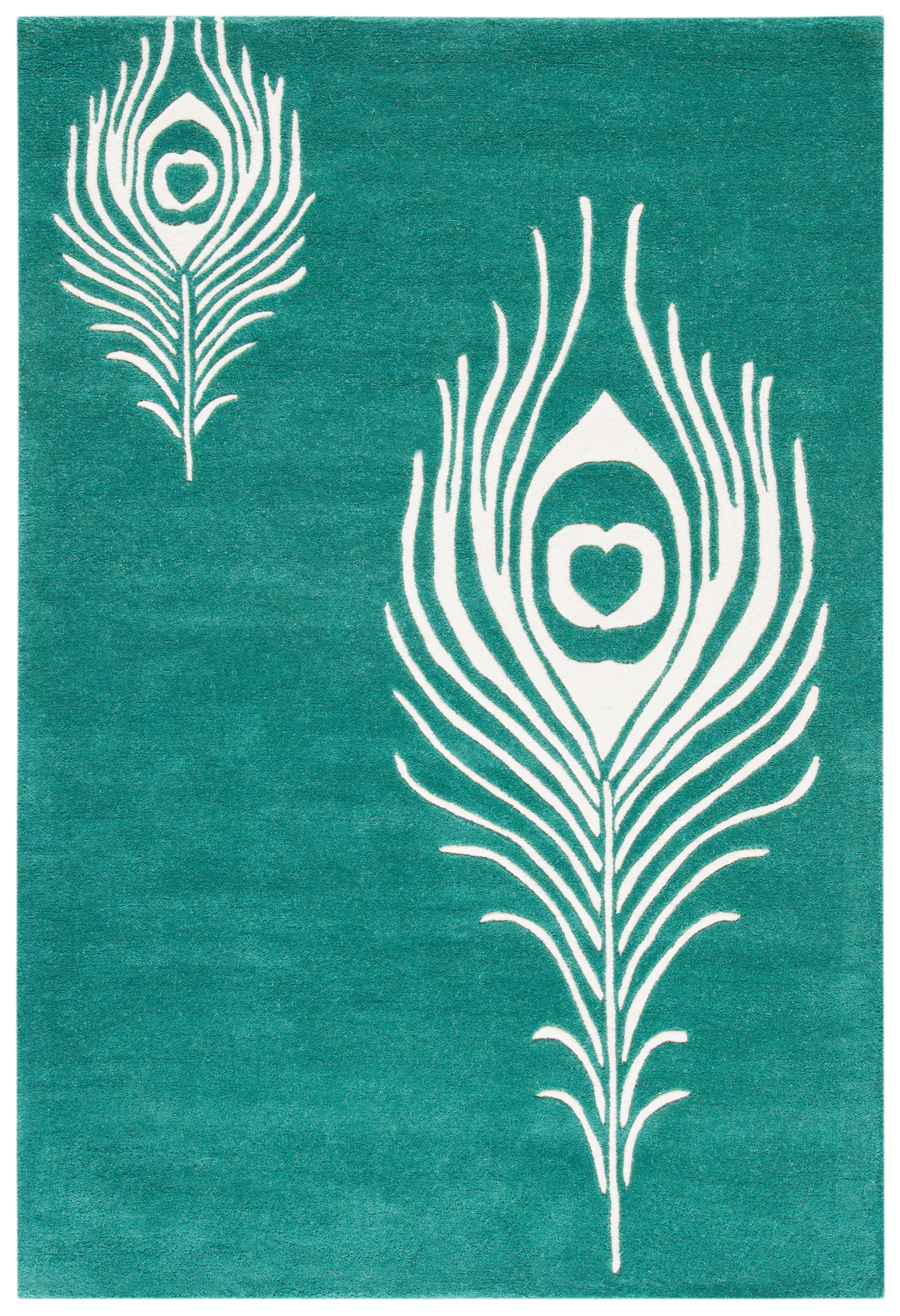 Teal / Ivory