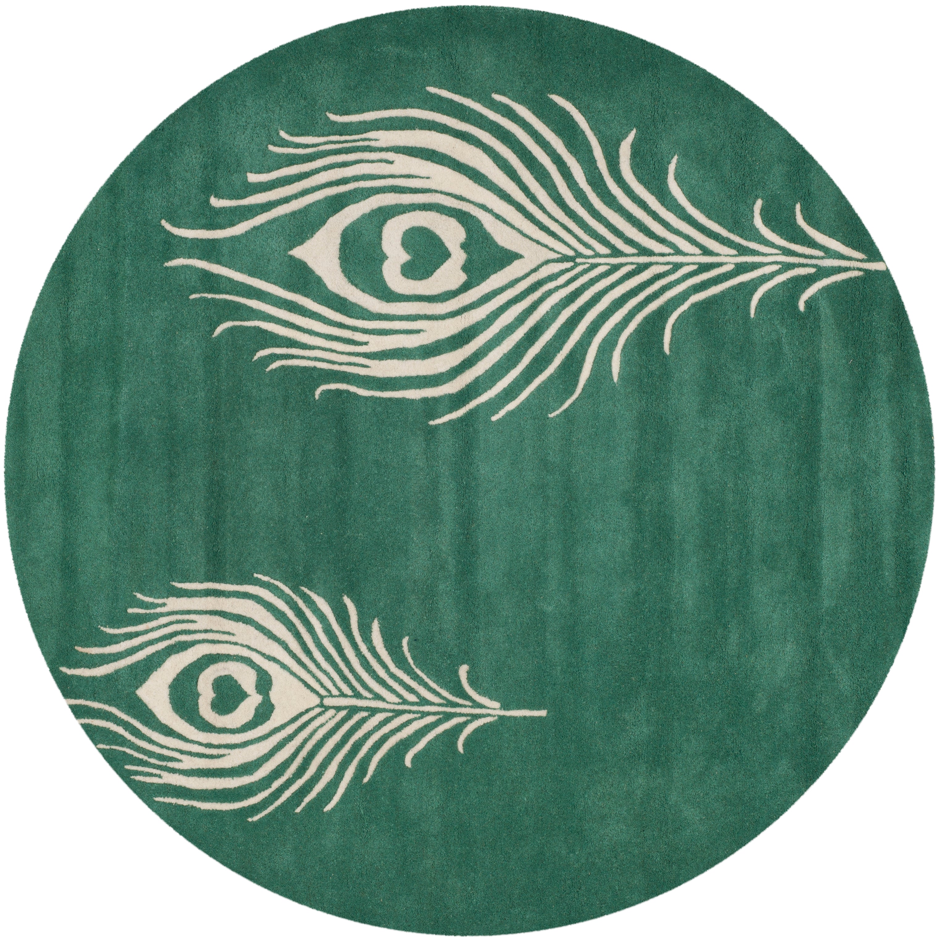 Teal / Ivory