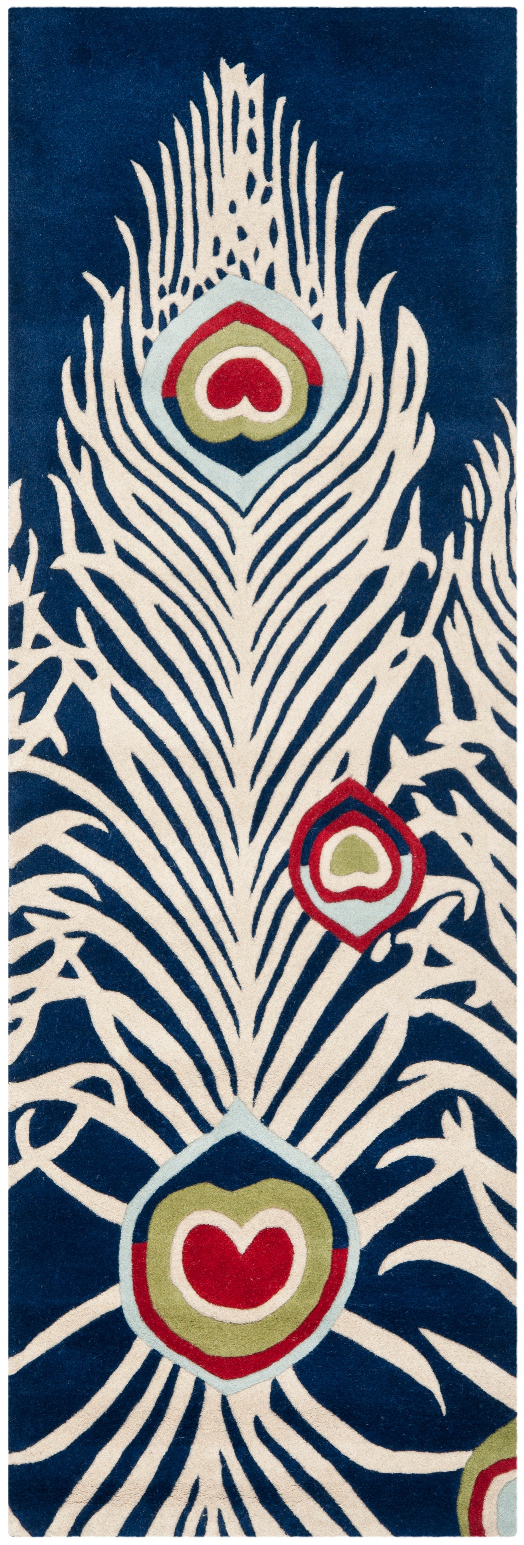 Blue / Ivory