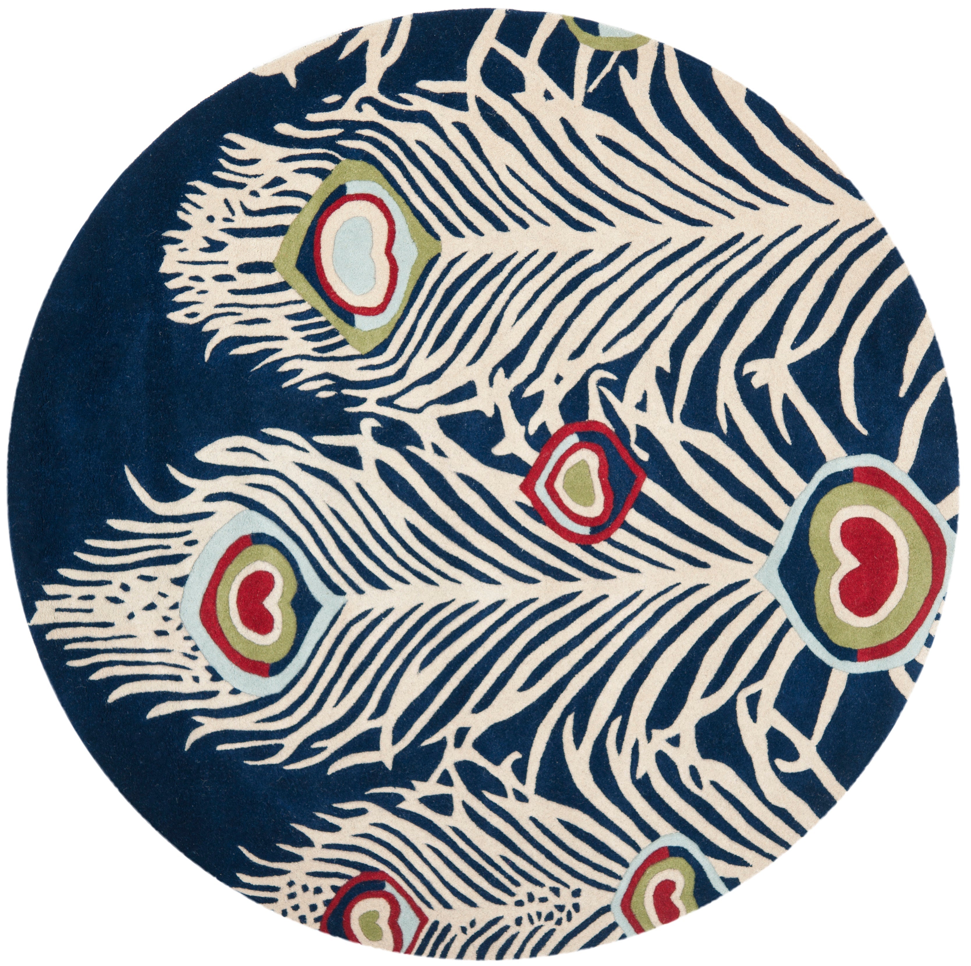 Blue / Ivory