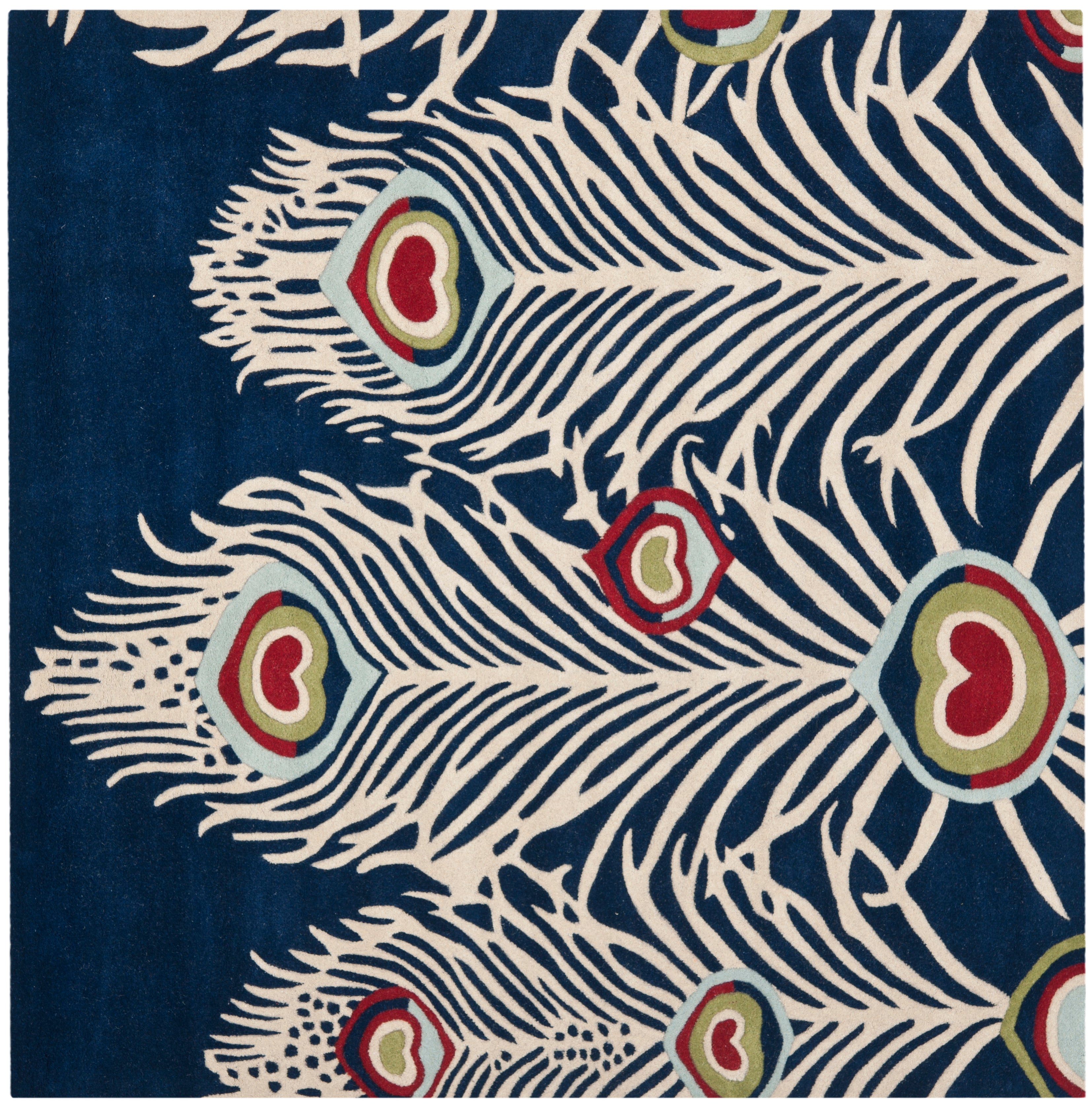 Blue / Ivory