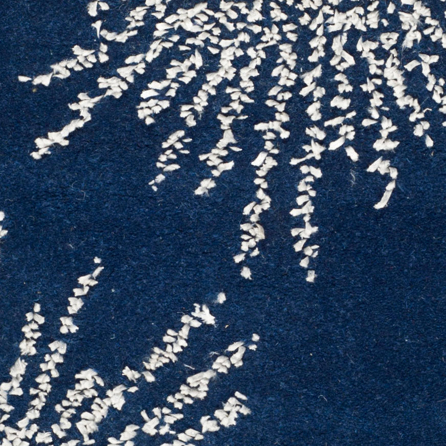 Dark Blue / Ivory