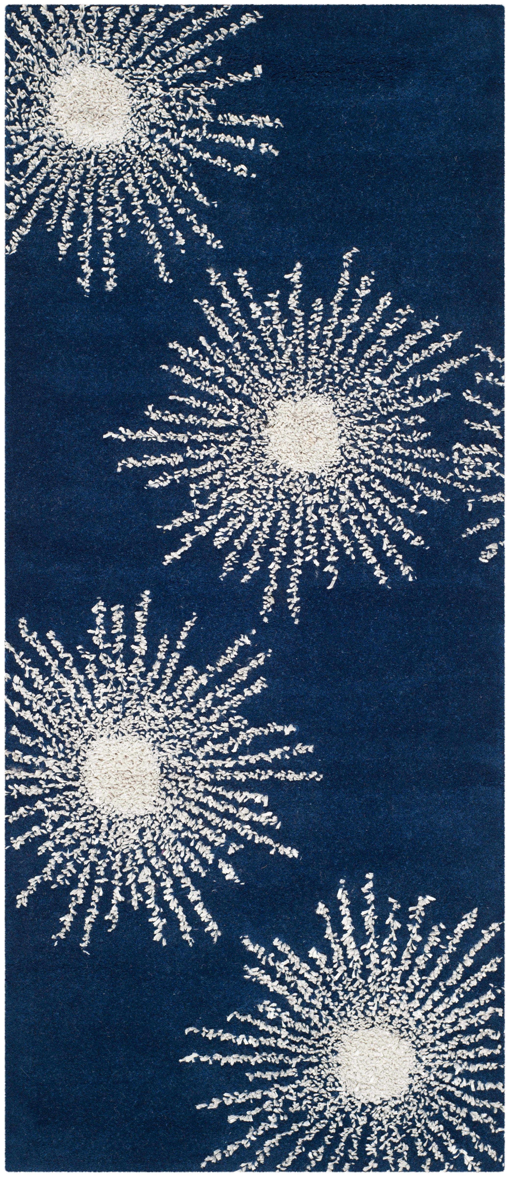 Dark Blue / Ivory