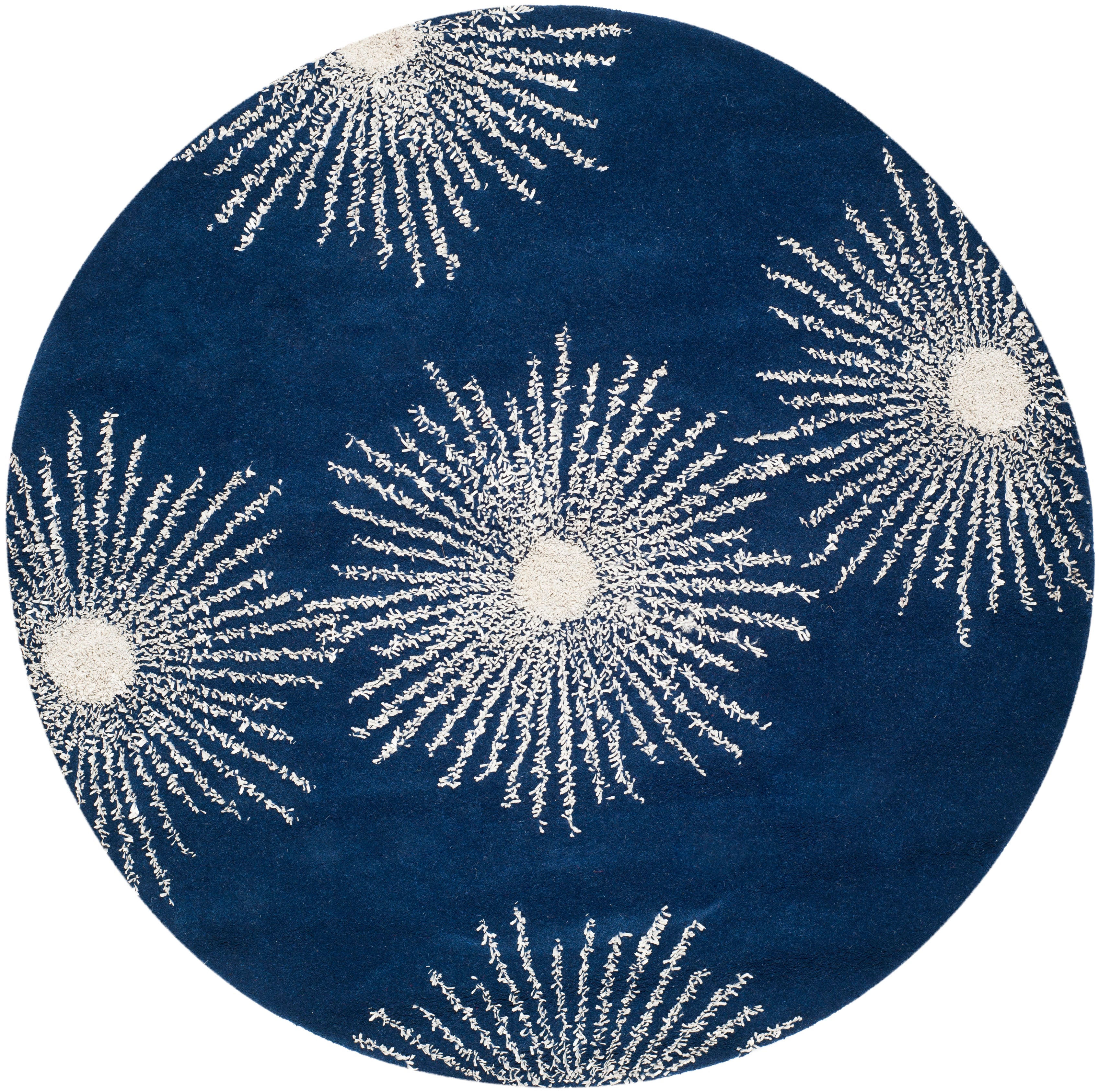 Dark Blue / Ivory