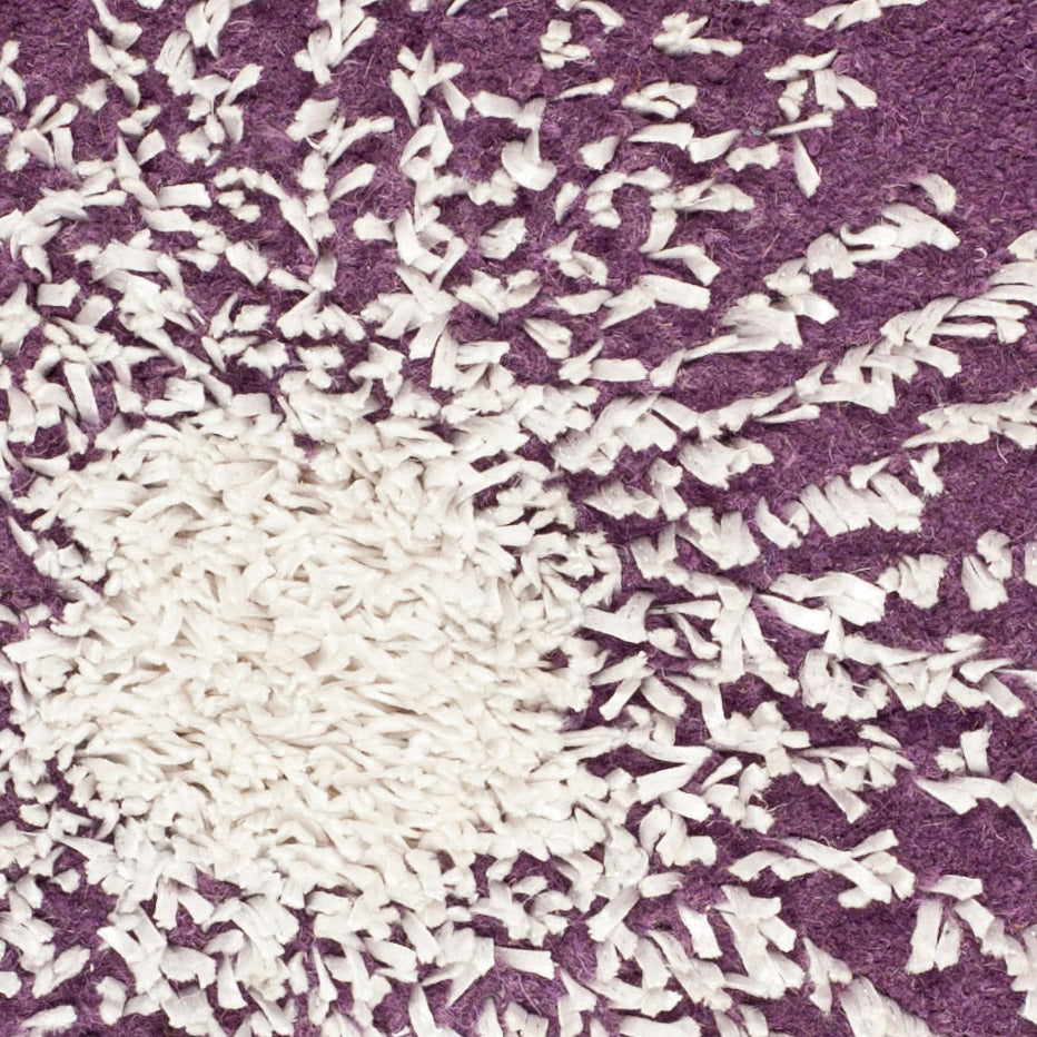 Purple / Ivory