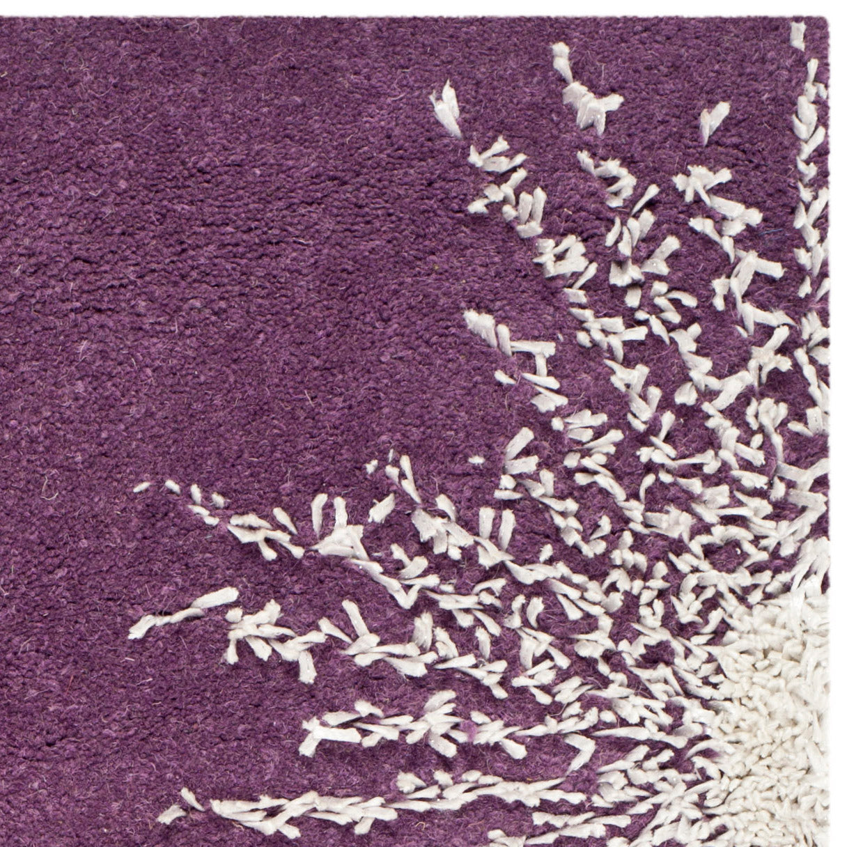 Purple / Ivory