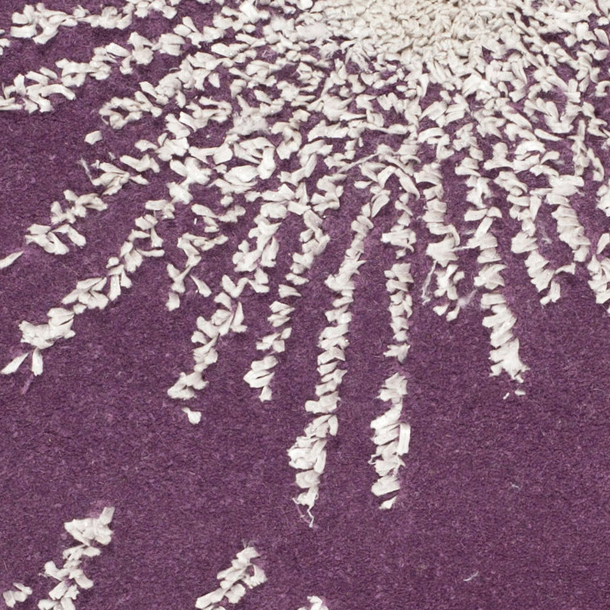 Purple / Ivory