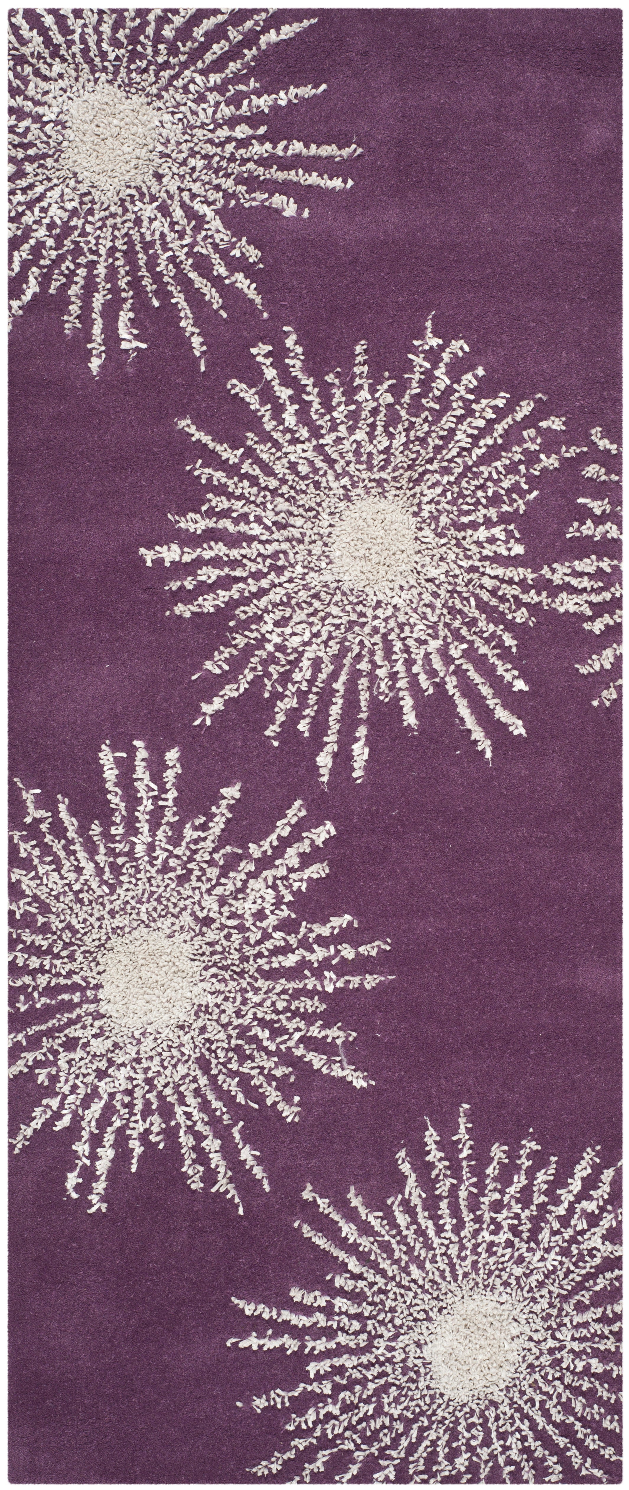 Purple / Ivory