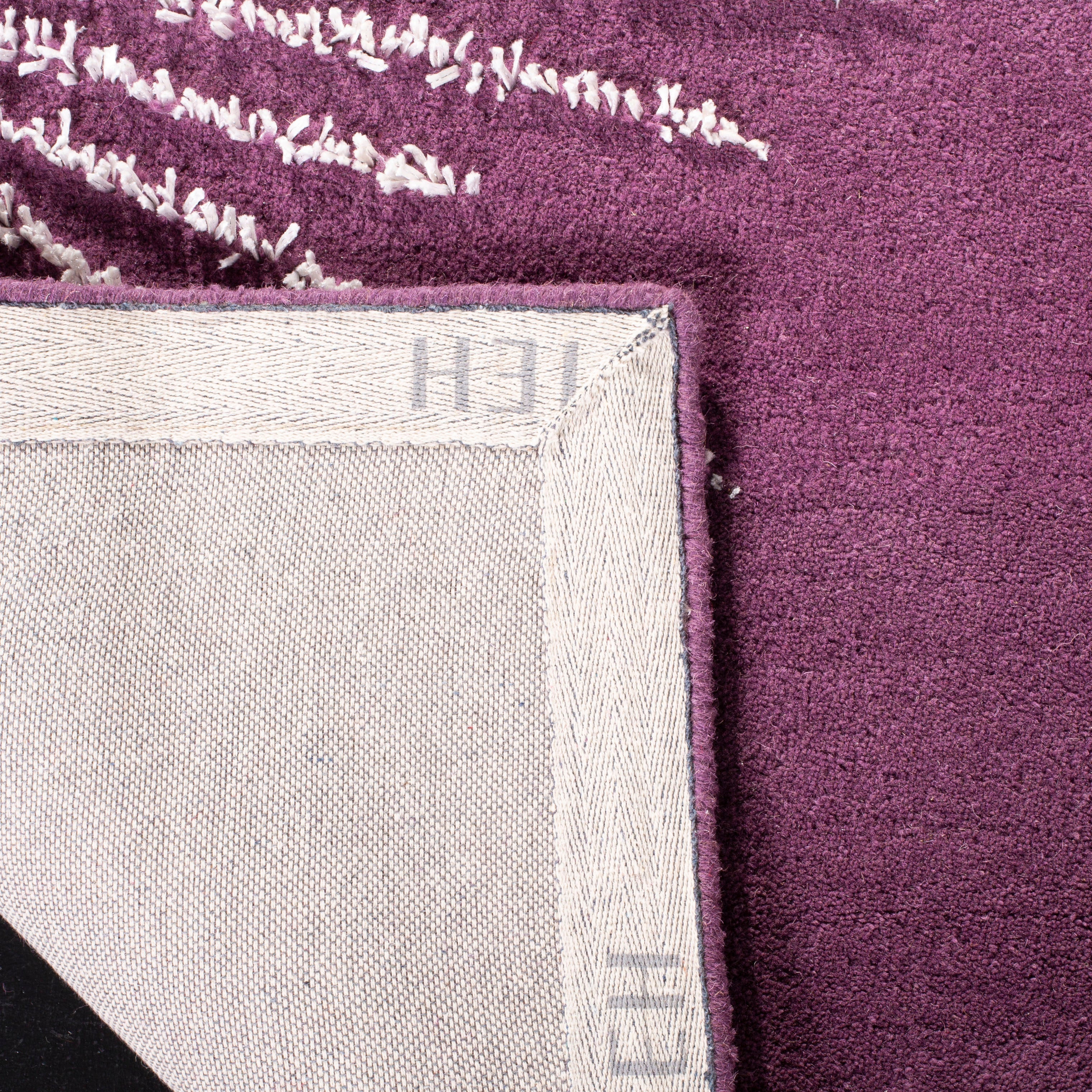 Purple / Ivory