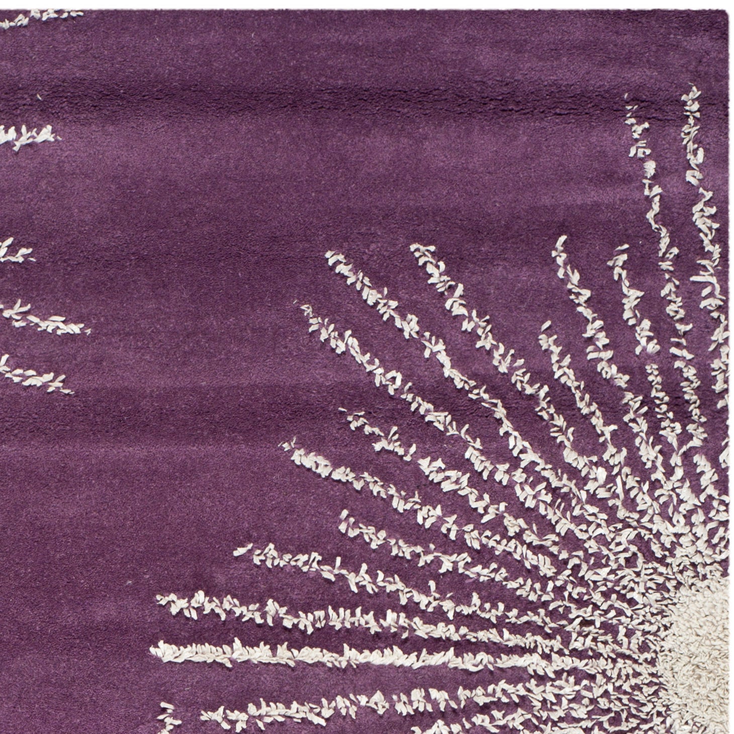 Purple / Ivory