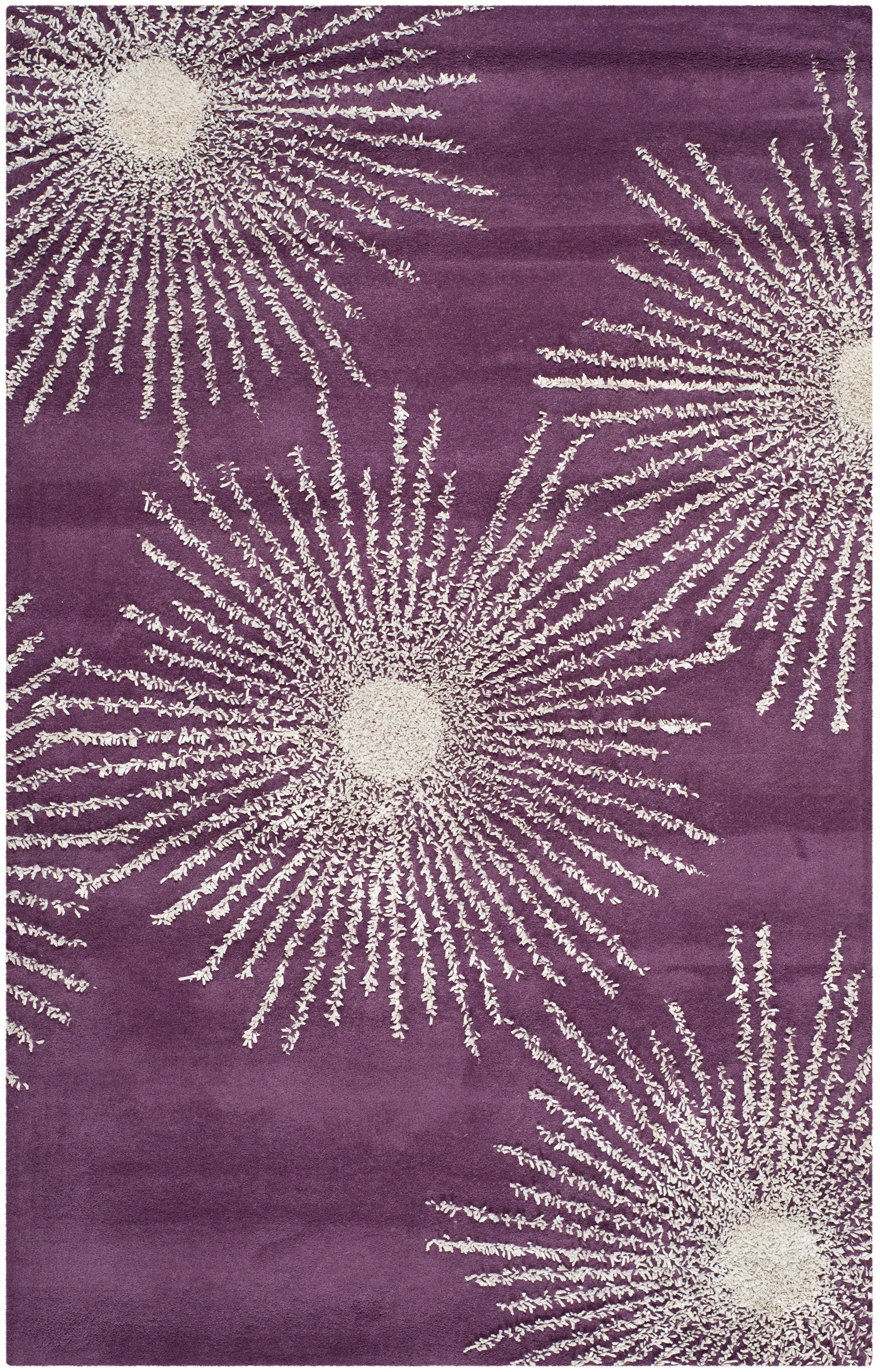 Purple / Ivory