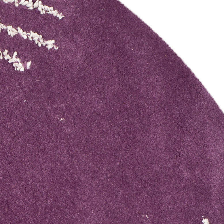 Purple / Ivory