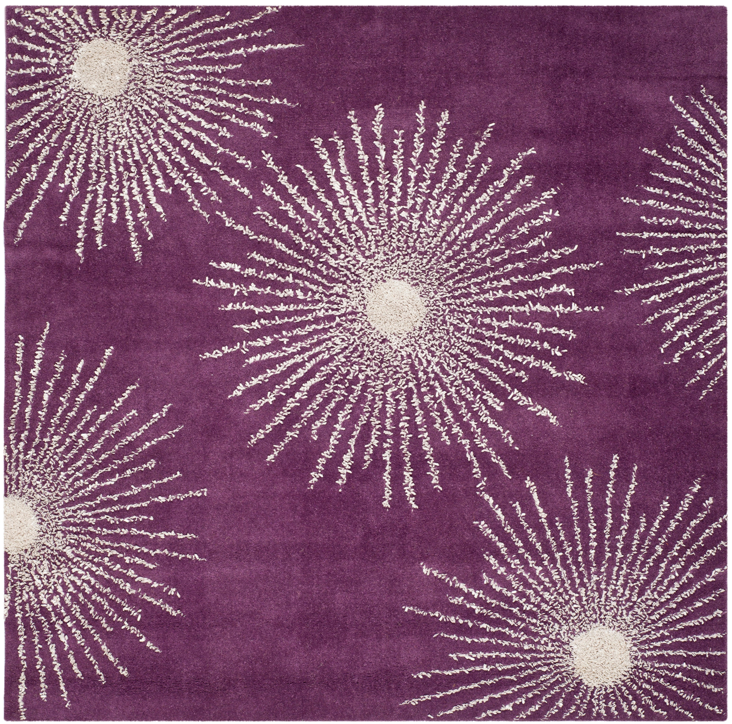 Purple / Ivory
