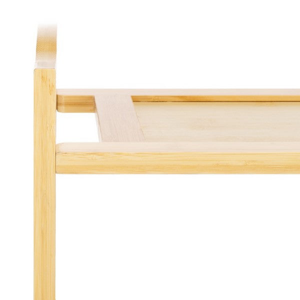 Baretta 3 Tier Shoe Shelf, STG1911 | Safavieh - Natural Bamboo