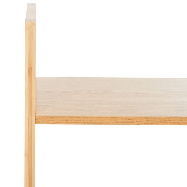Alucard 3 Tier Shelf, STG1916 | Safavieh - Natural Bamboo
