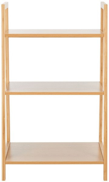 Alucard 3 Tier Shelf, STG1916 | Safavieh - Natural Bamboo