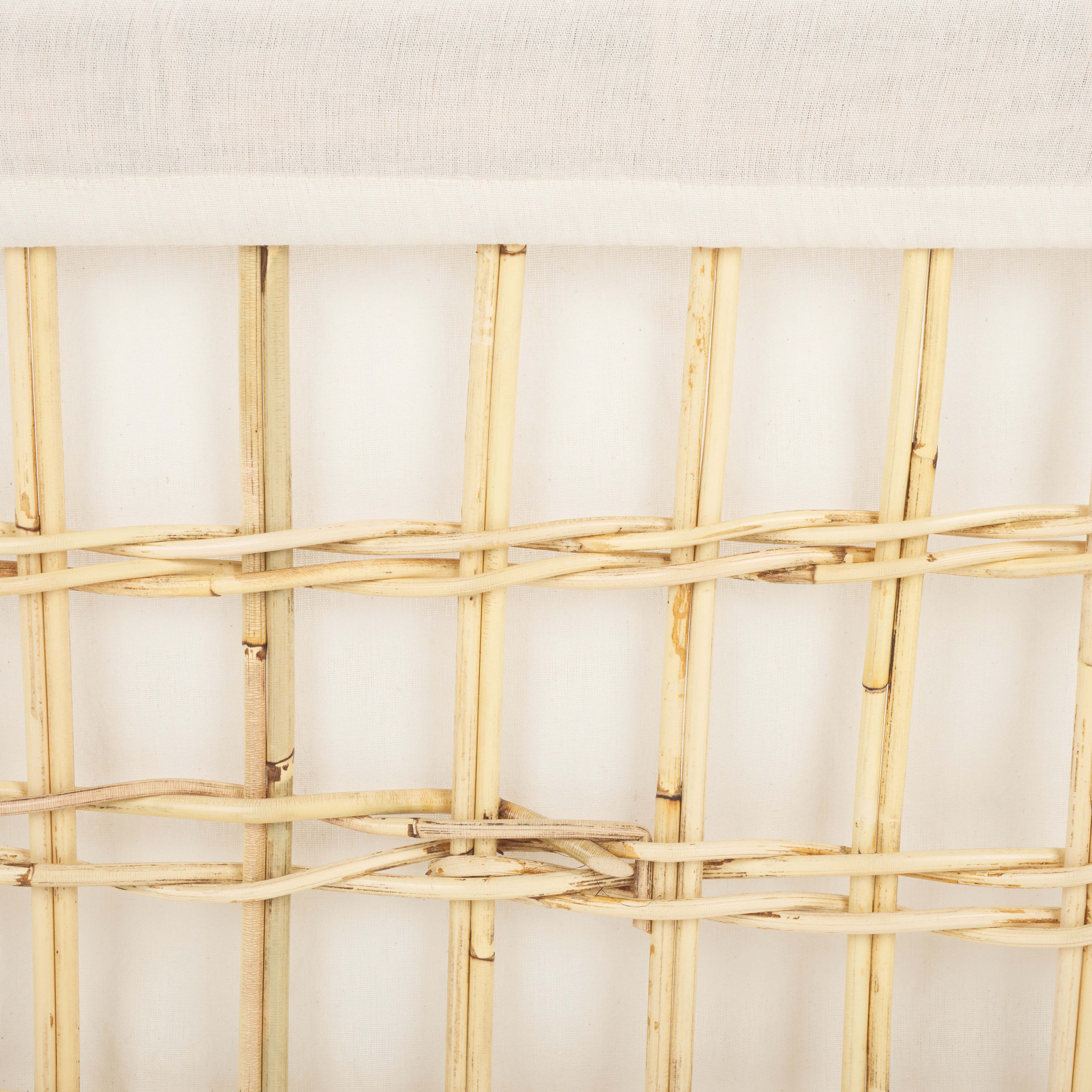 Safavieh Kari Basket W/ Liner - Natural / White