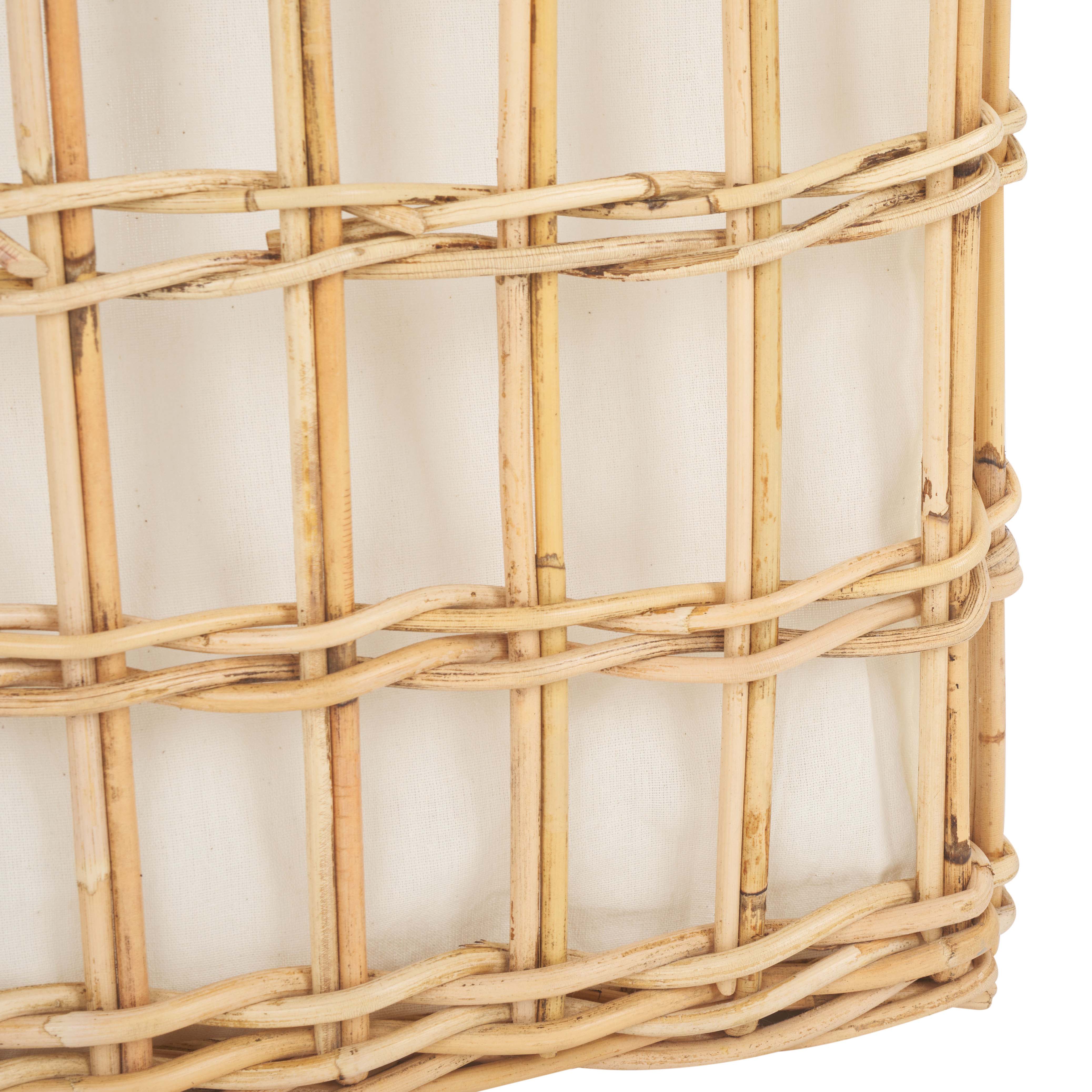 Safavieh Runa Basket W/ Liner - Natural / White