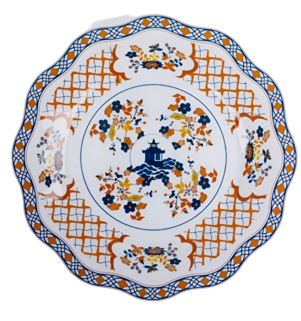 Blooming Sunset Pagoda Melamine Dinnerware Collection