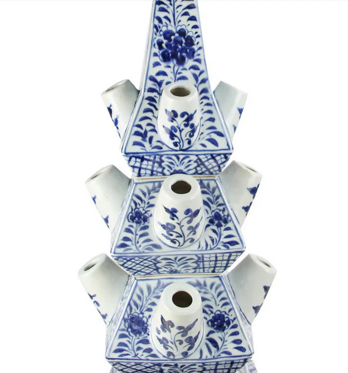 Original Blue and White Tulipiere