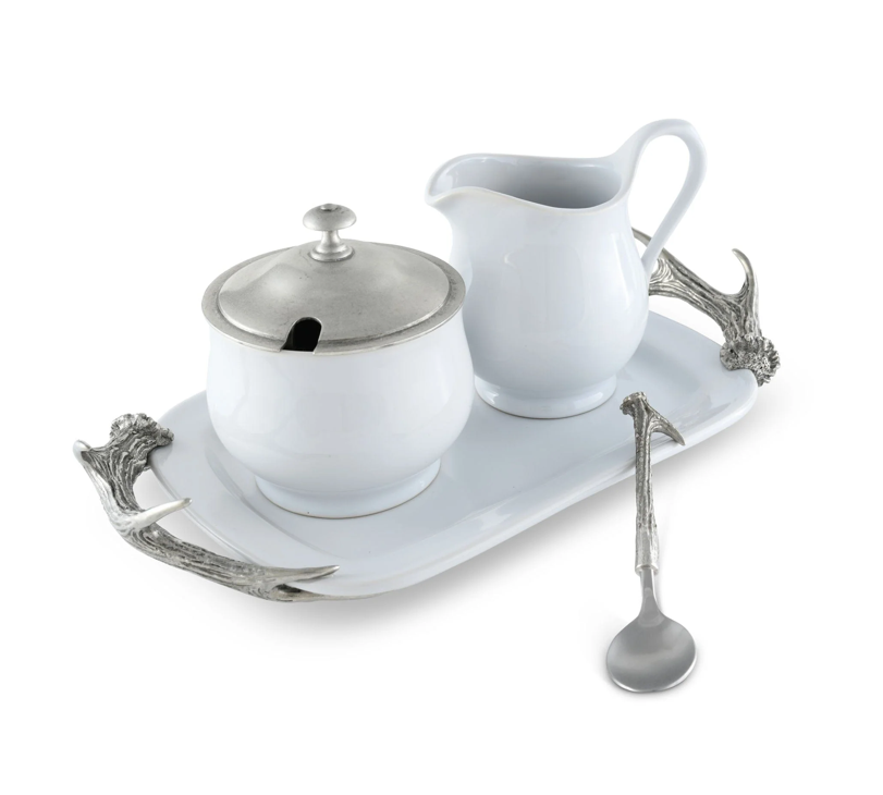 ANTLER CREAMER SET