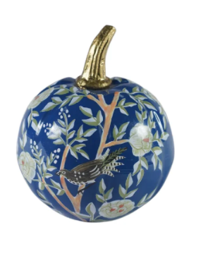 8" Hand-Painted Pumpkin