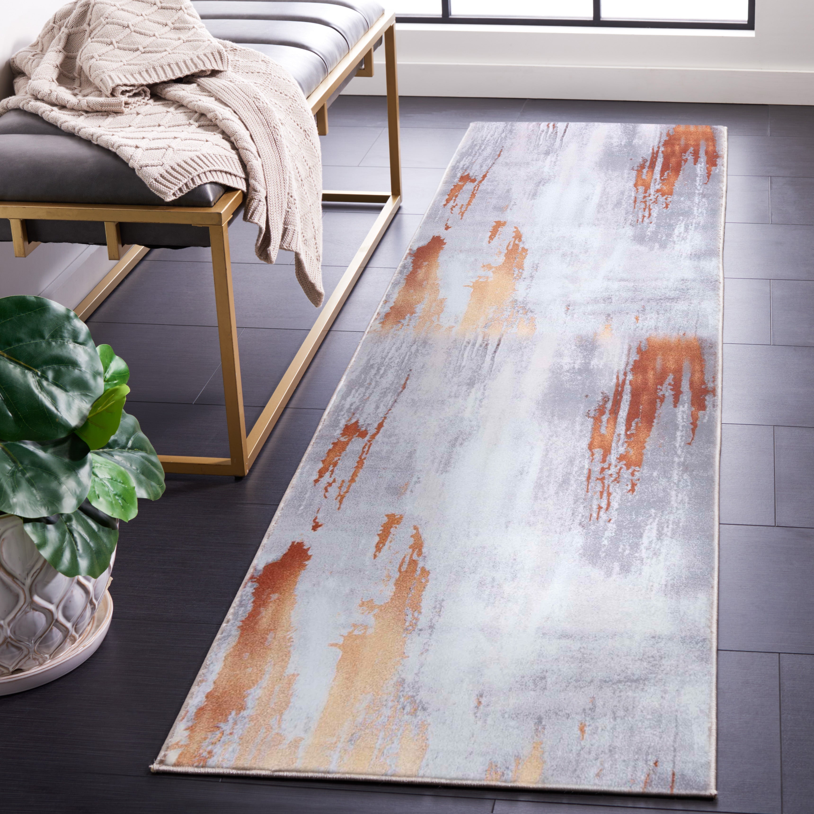 Grey / Rust