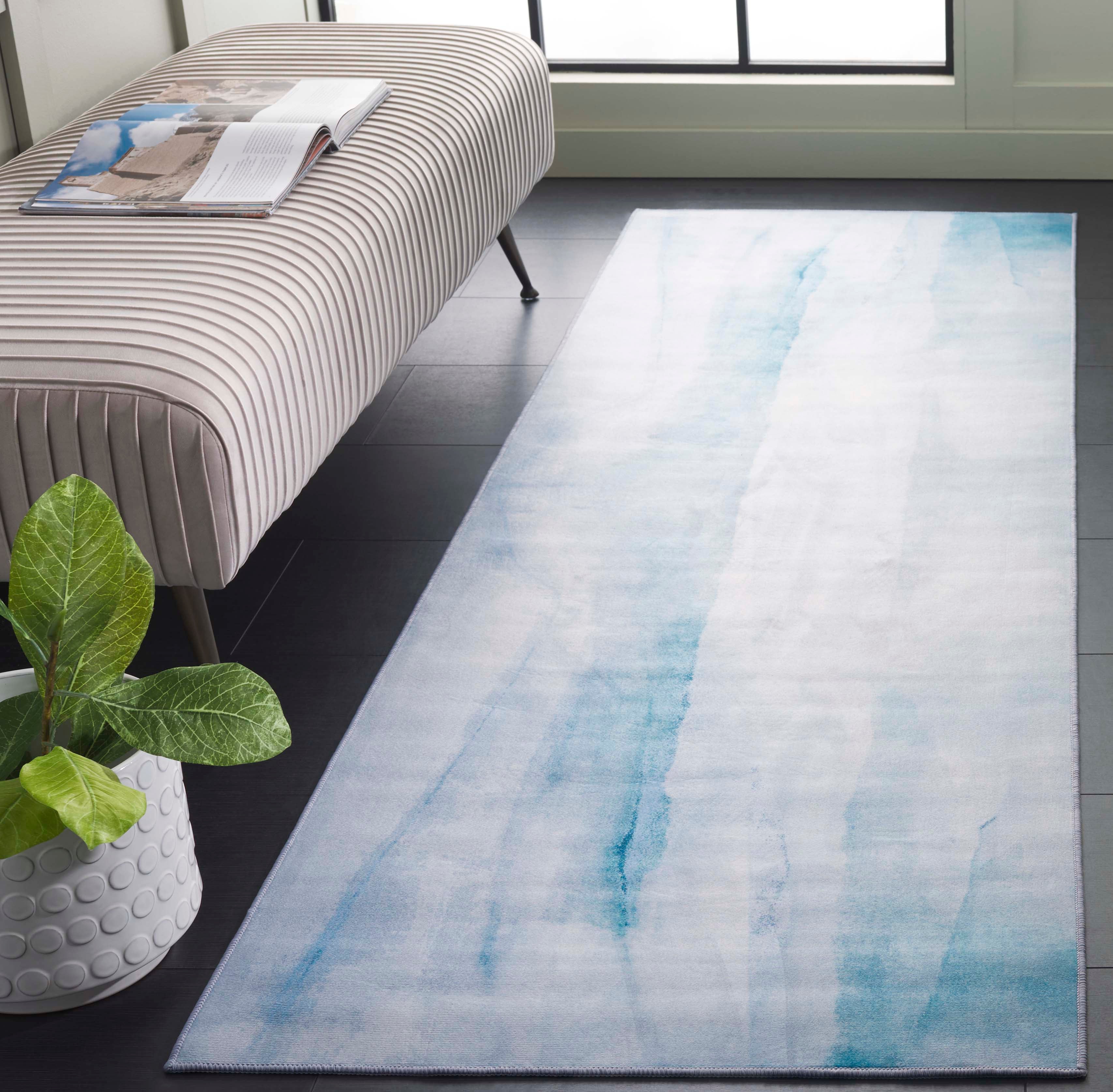 Ivory / Blue